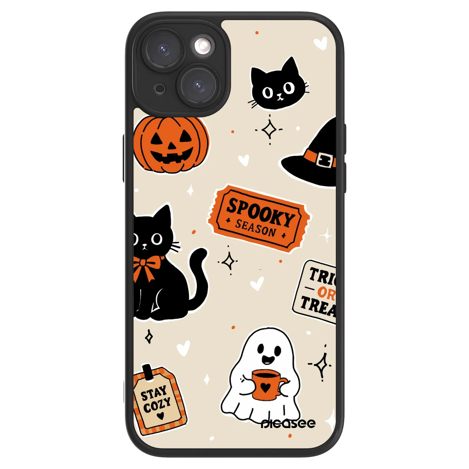 Picasee ULTIMATE CASE für Apple iPhone 15 Plus - Halloween stickers