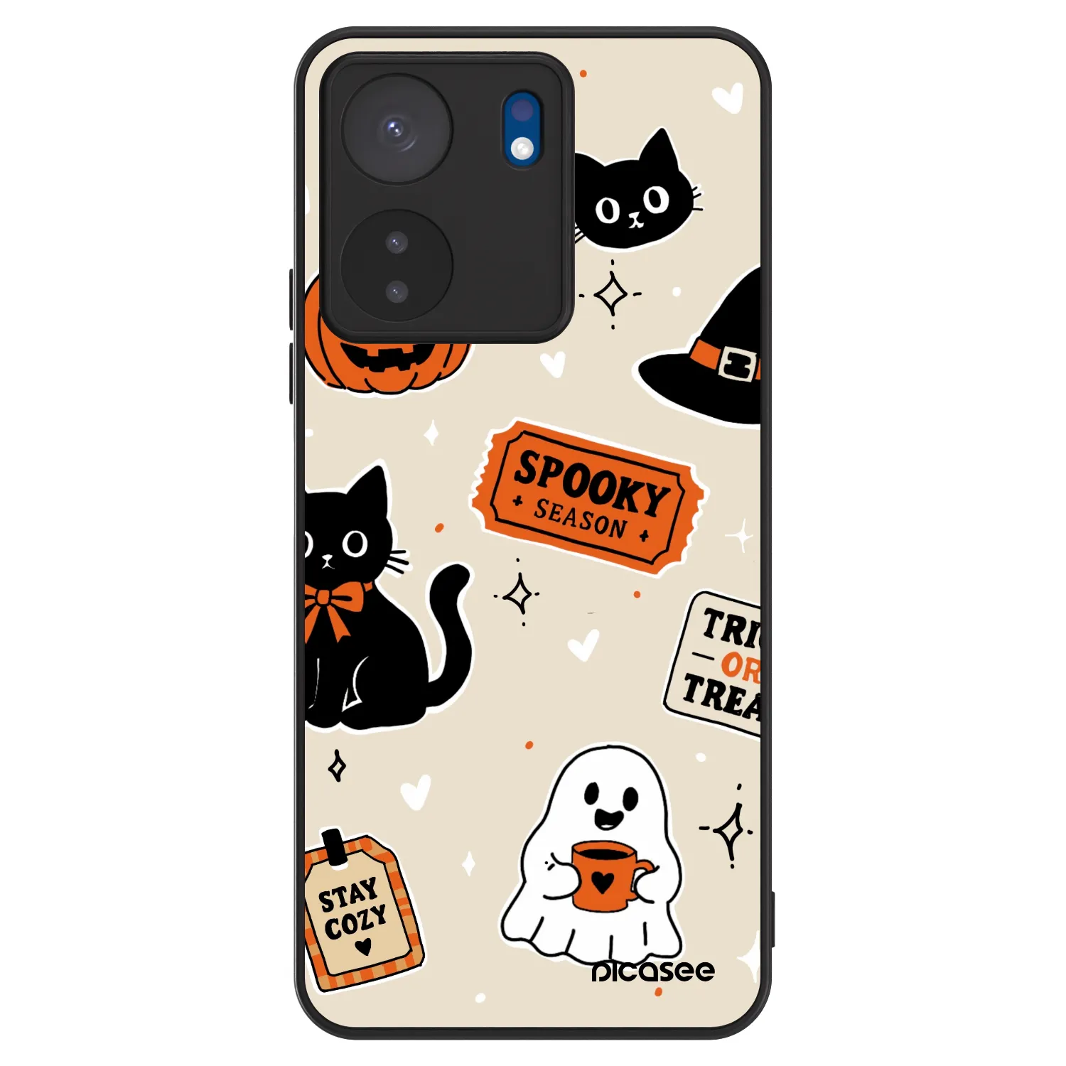Picasee ULTIMATE CASE für Xiaomi Redmi 13C 4G - Halloween stickers