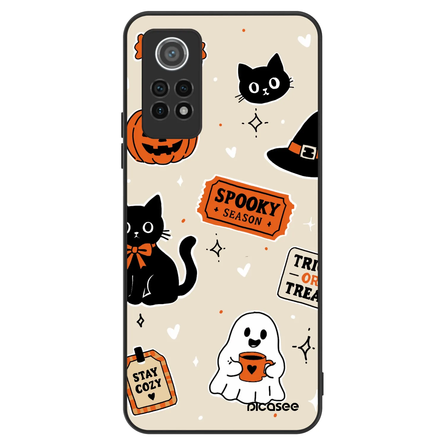 Picasee ULTIMATE CASE für Xiaomi Redmi Note 12 Pro 4G - Halloween stickers