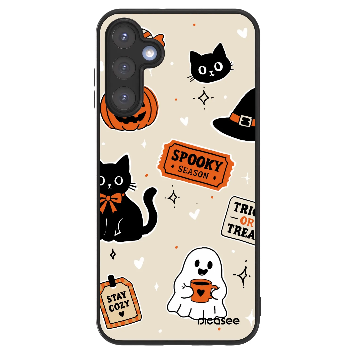 Picasee ULTIMATE CASE für Samsung Galaxy A15 A156B 5G - Halloween stickers