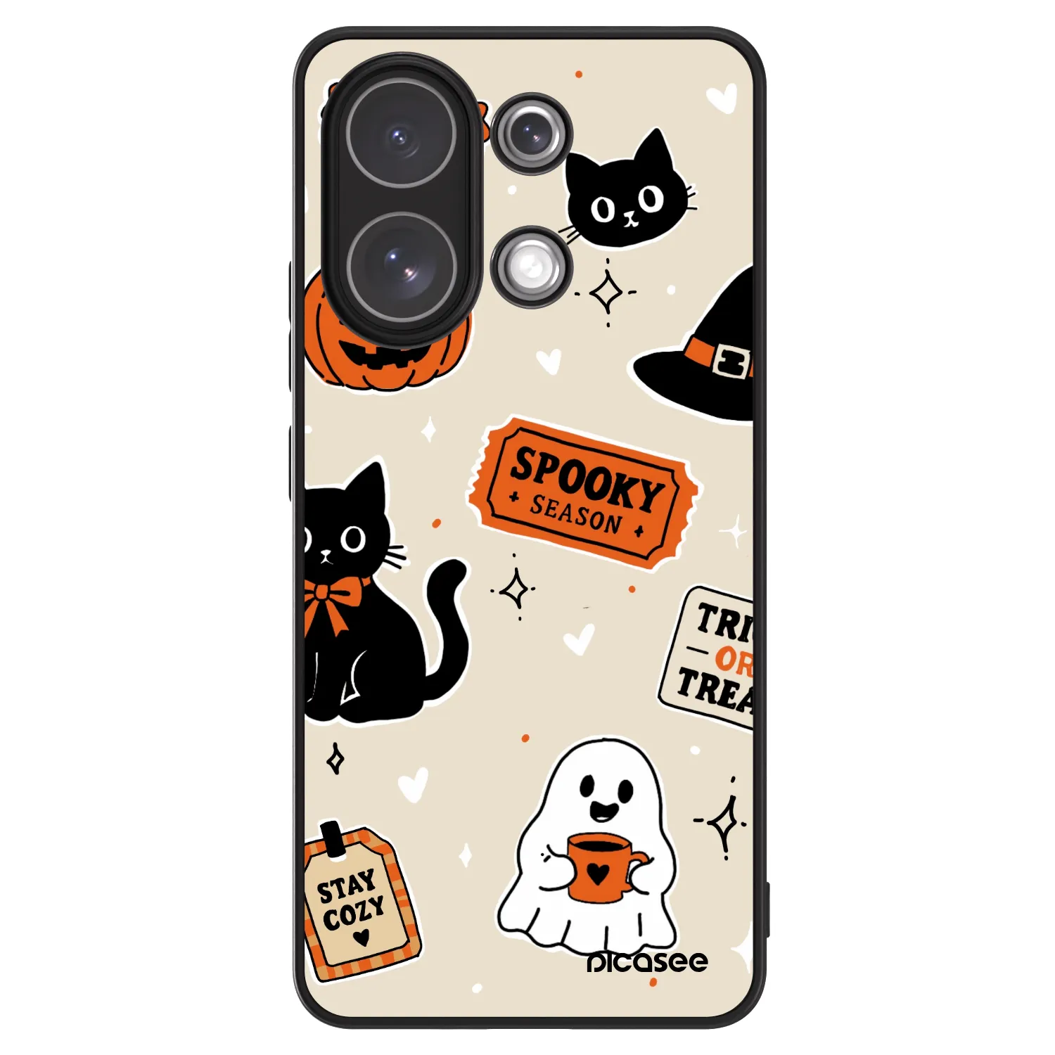 Picasee ULTIMATE CASE für Xiaomi Redmi Note 13 4G - Halloween stickers