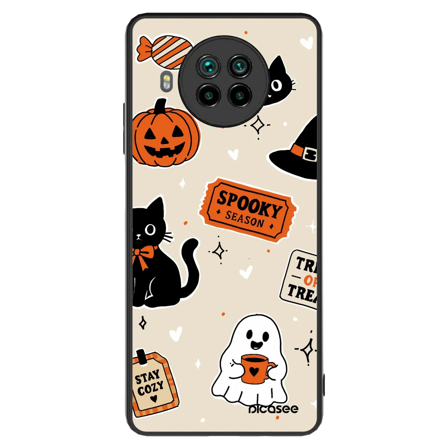 Picasee ULTIMATE CASE für Xiaomi Mi 10T Lite - Halloween stickers