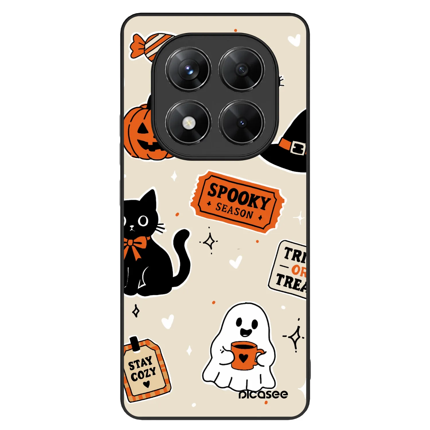 Picasee ULTIMATE CASE für Xiaomi Redmi Note 14 Pro 5G - Halloween stickers