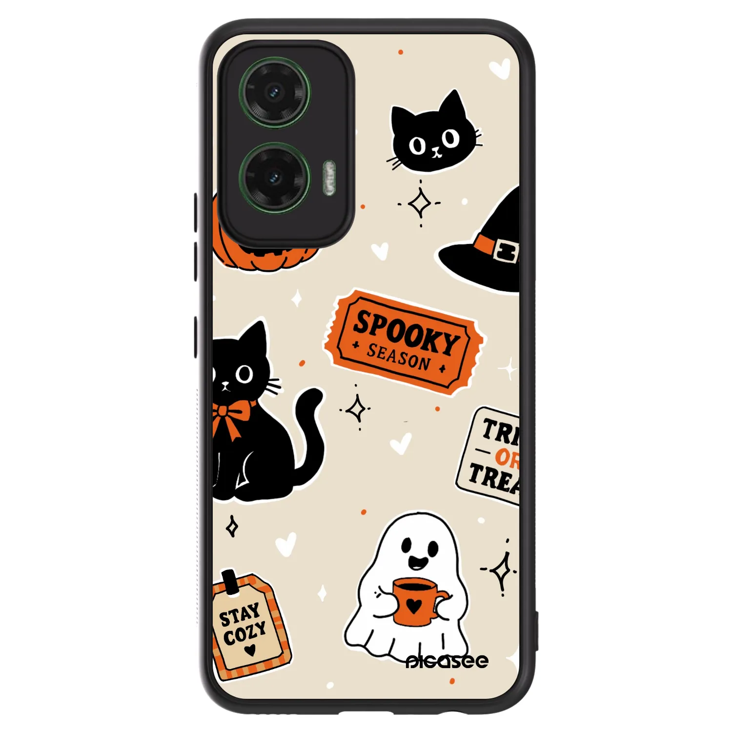 Picasee ULTIMATE CASE für Motorola Moto G35 5G - Halloween stickers