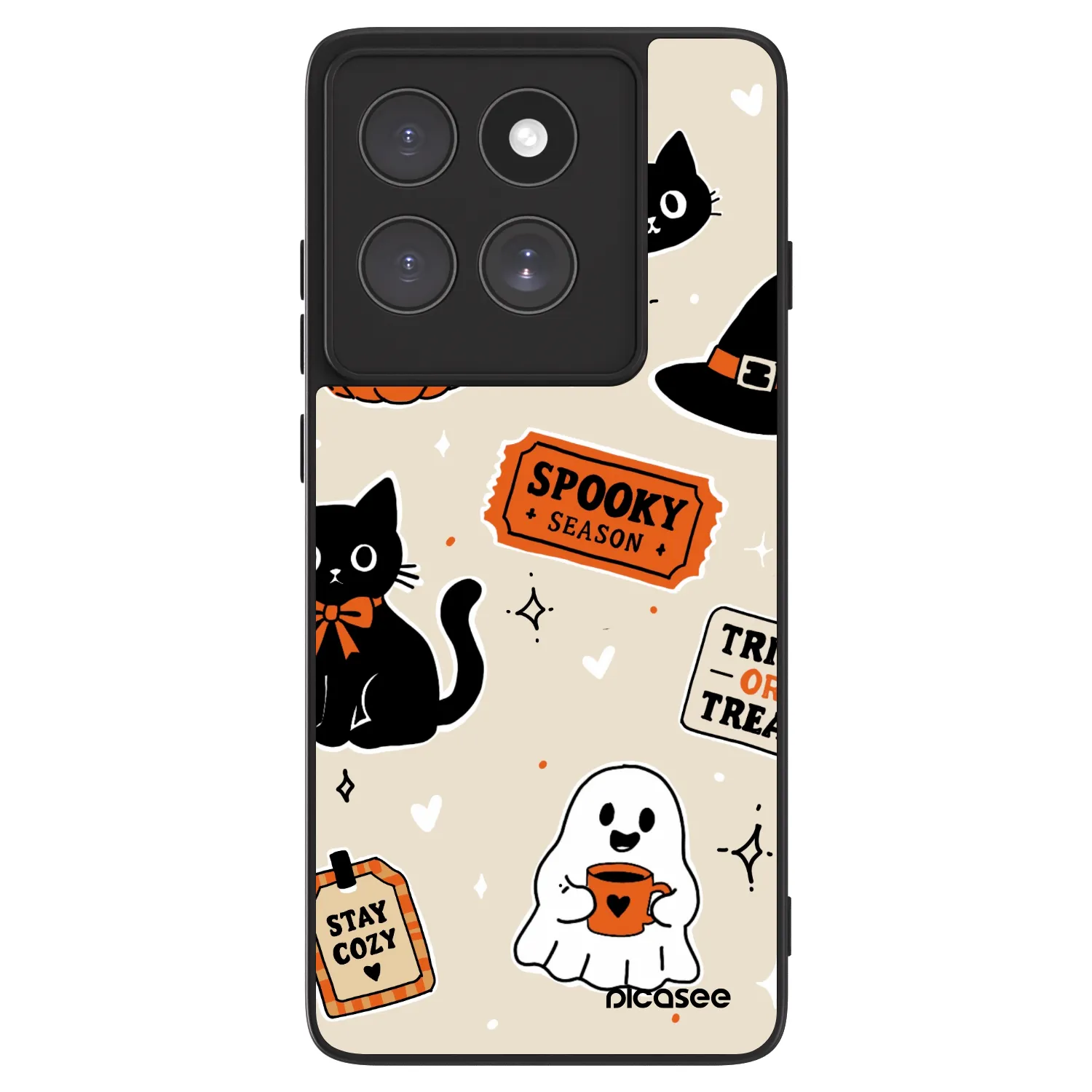 Picasee ULTIMATE CASE für Motorola Edge 60 Fusion - Halloween stickers