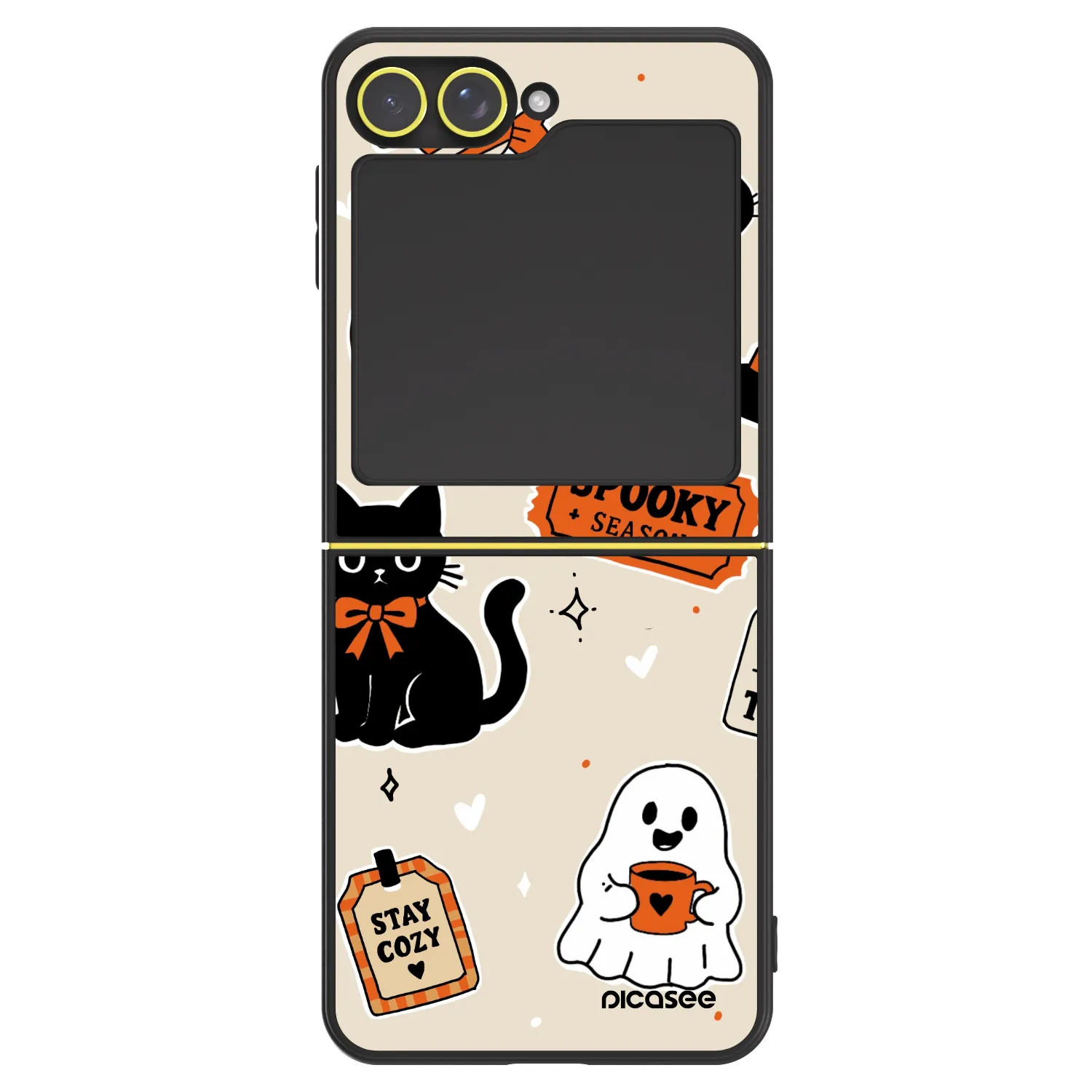 Picasee ULTIMATE CASE für Samsung Galaxy Z Flip5 5G - Halloween stickers