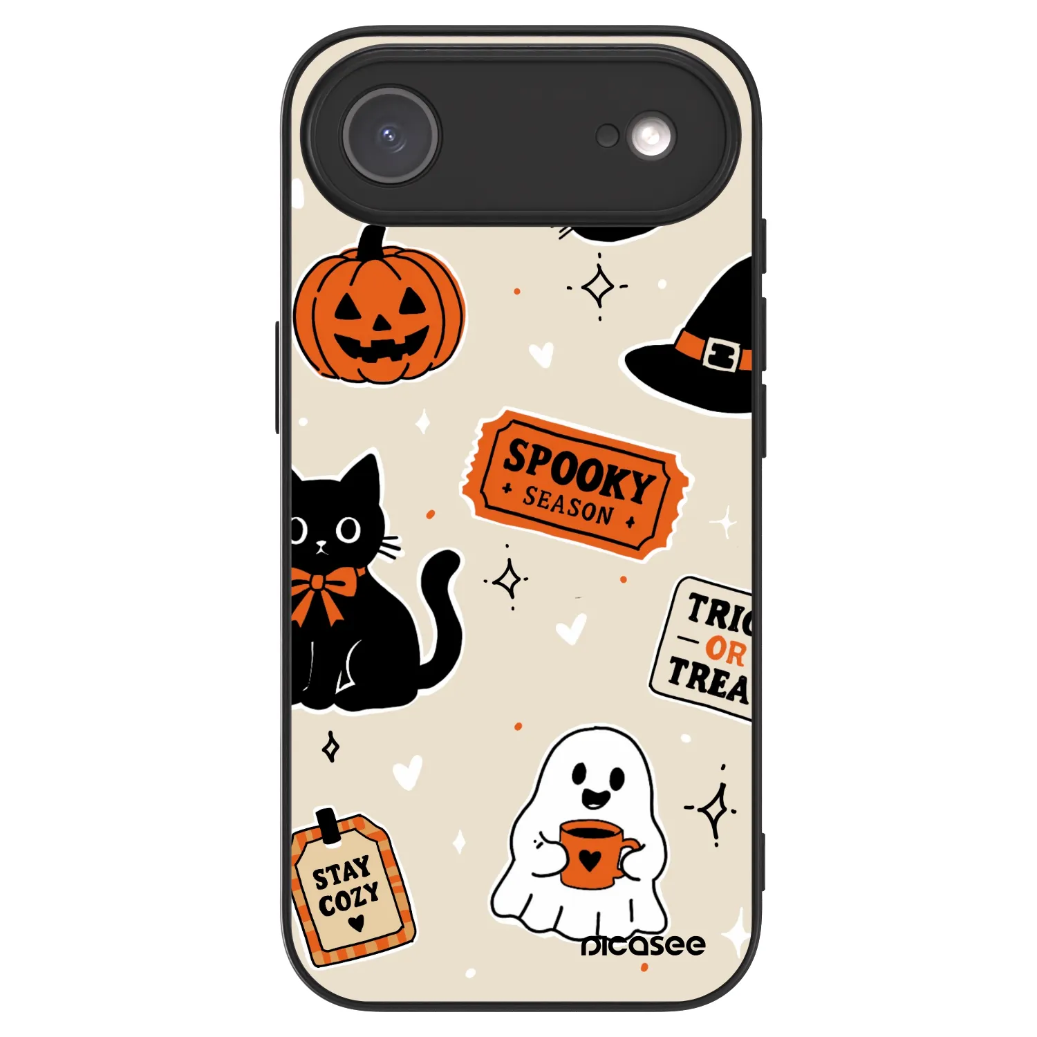 Picasee ULTIMATE CASE MagSafe für Apple iPhone Air - Halloween stickers