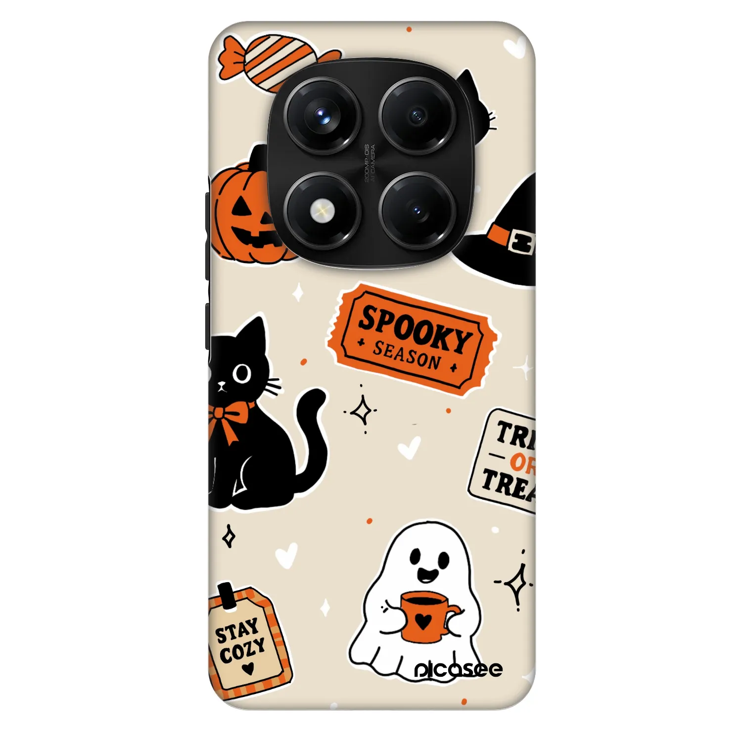 Picasee Fashion Case für Xiaomi Redmi Note 14 Pro+ 5G - Halloween stickers