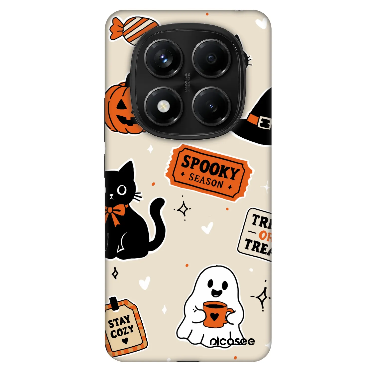 Picasee Fashion Case für Xiaomi Redmi Note 14 Pro 5G - Halloween stickers
