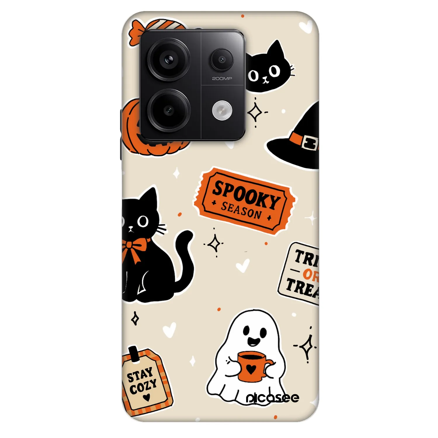 Picasee Fashion Case für Xiaomi Redmi Note 13 Pro 5G - Halloween stickers