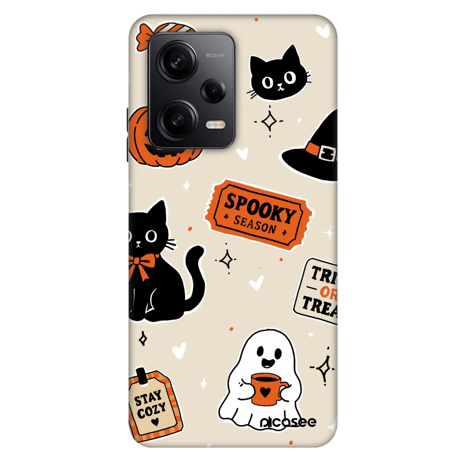 Picasee Fashion Case für Xiaomi Redmi Note 12 Pro 5G - Halloween stickers