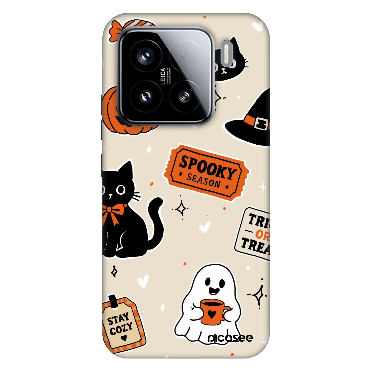 Picasee Fashion Case für Xiaomi 15 - Halloween stickers