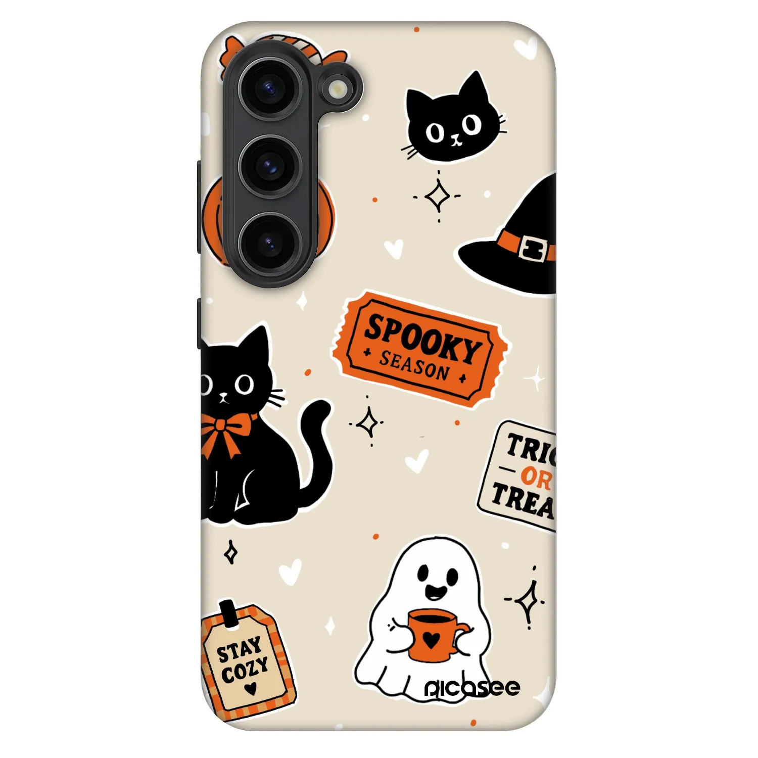 Picasee Fashion Case für Samsung Galaxy S23+ 5G - Halloween stickers
