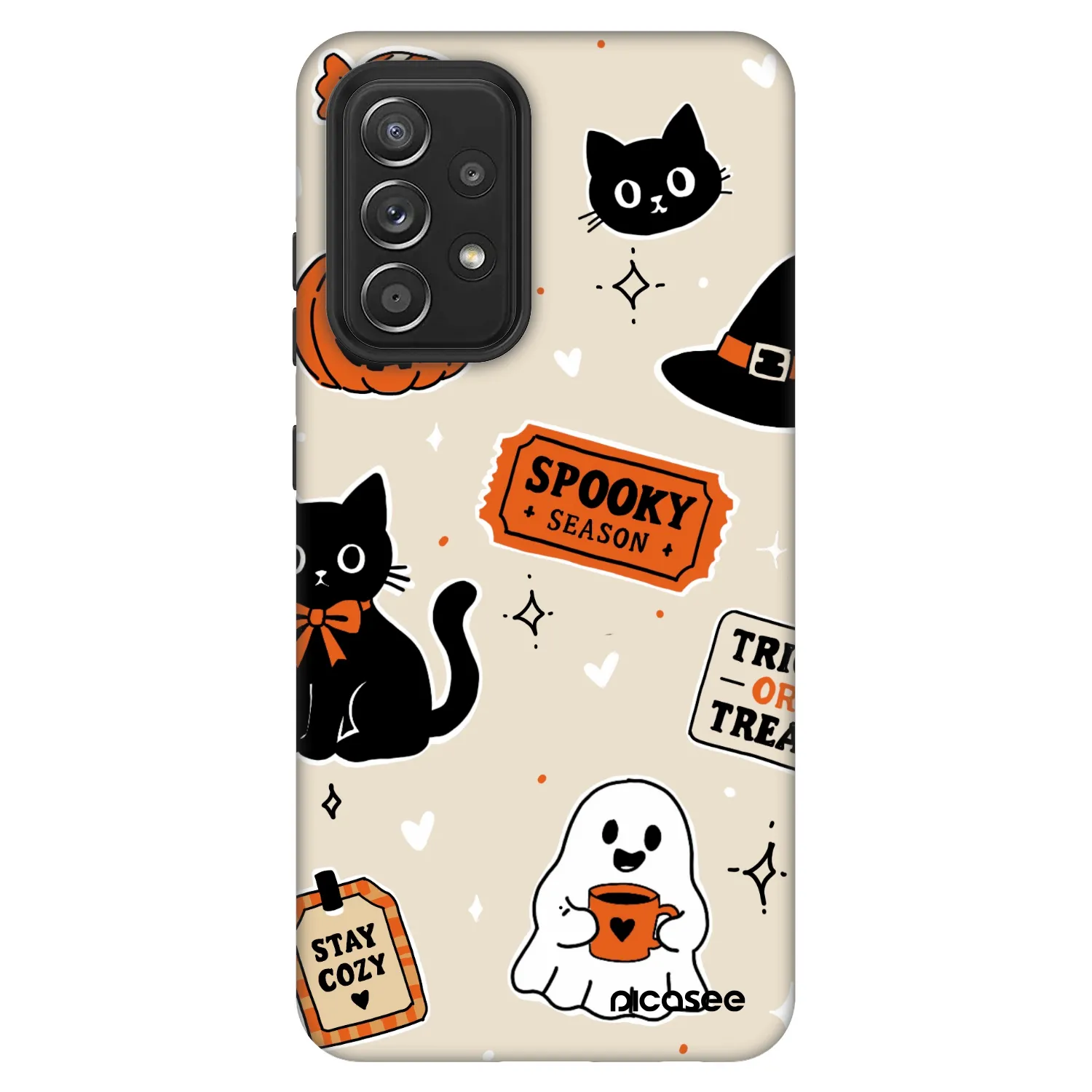 Picasee Fashion Case für Samsung Galaxy A52s 5G A528B - Halloween stickers