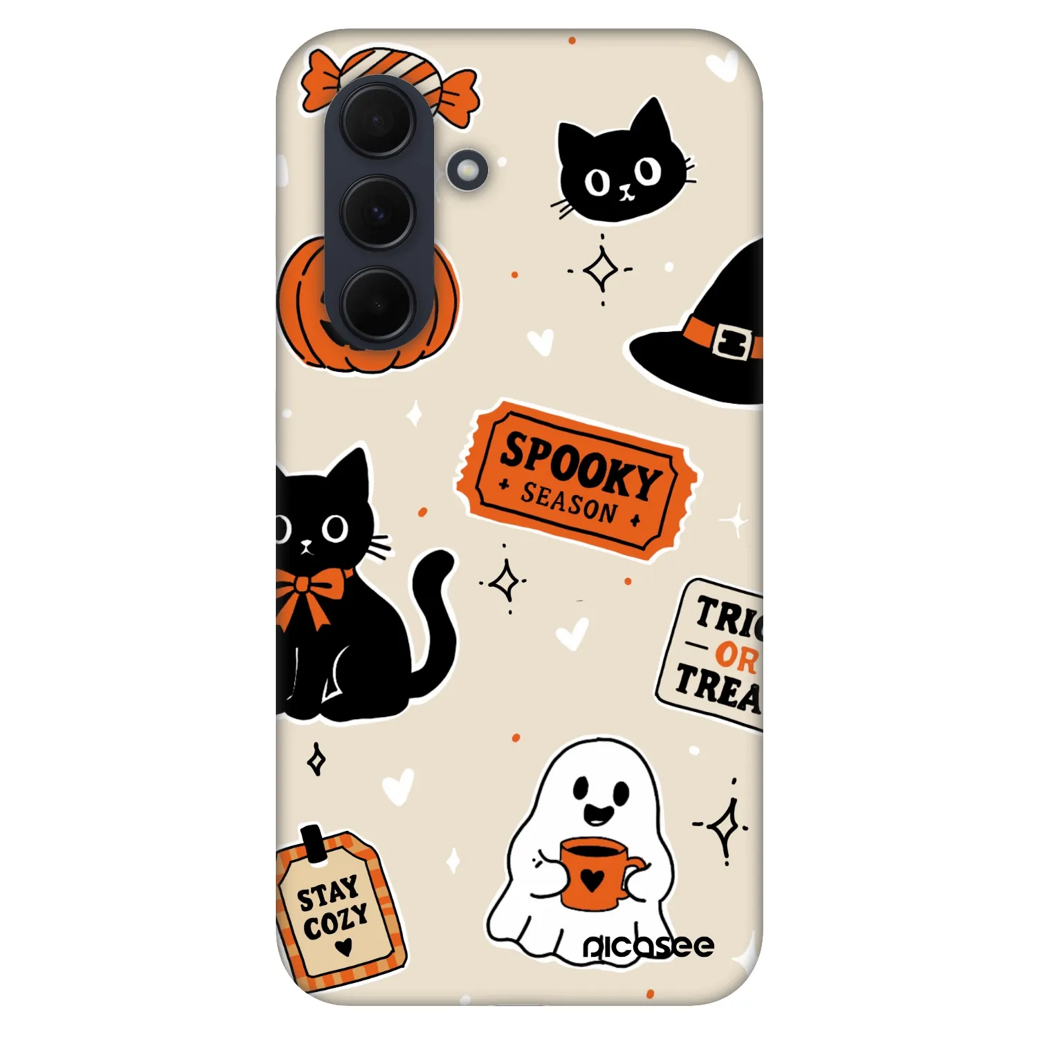 Picasee Fashion Case für Samsung Galaxy A35 5G A356B - Halloween stickers