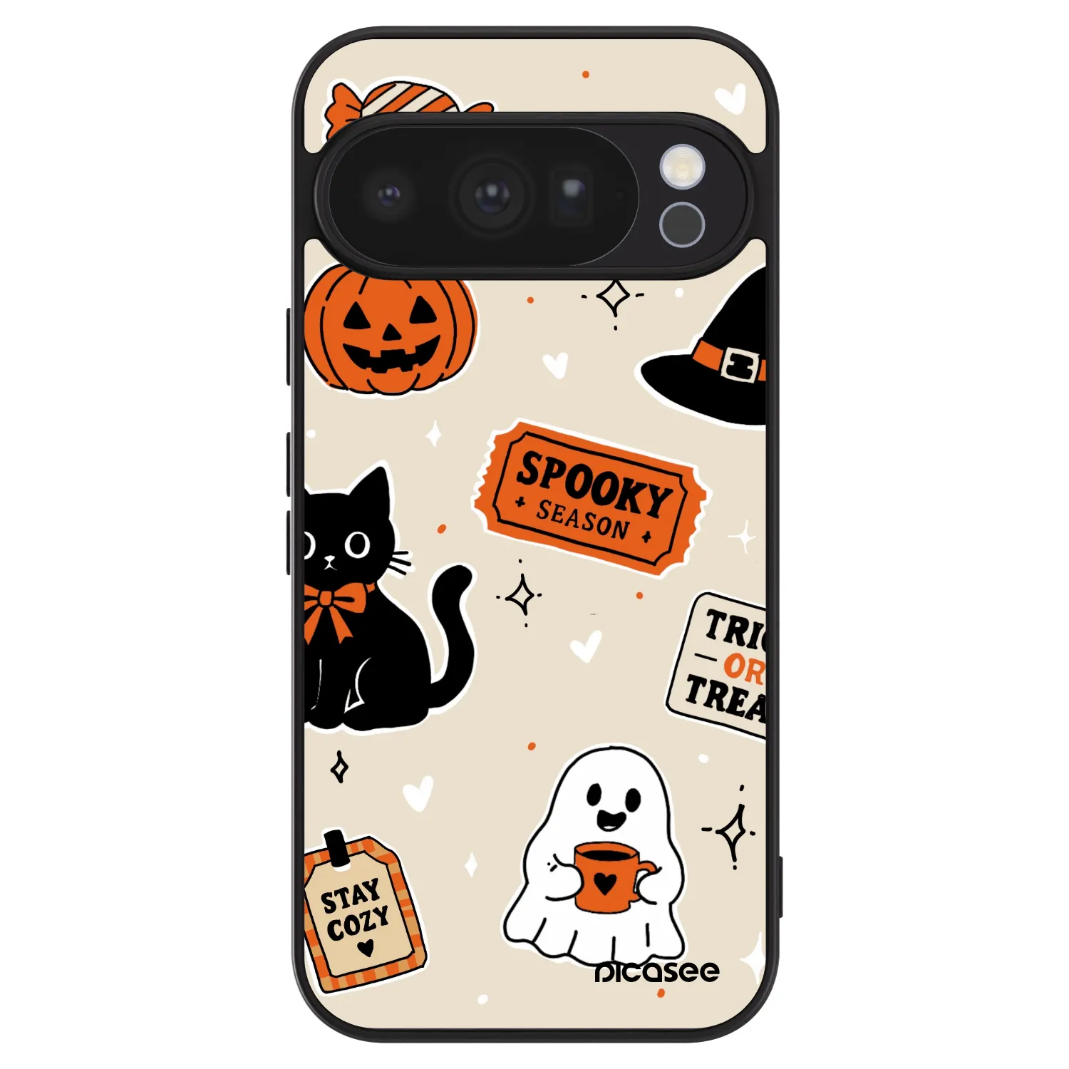 Picasee ULTIMATE CASE für Google Pixel 10 Pro - Halloween stickers