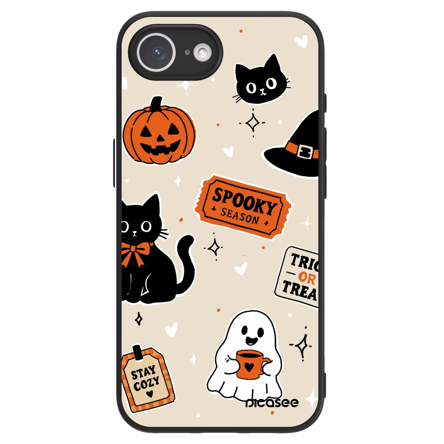 Picasee ULTIMATE CASE für Apple iPhone 17e - Halloween stickers