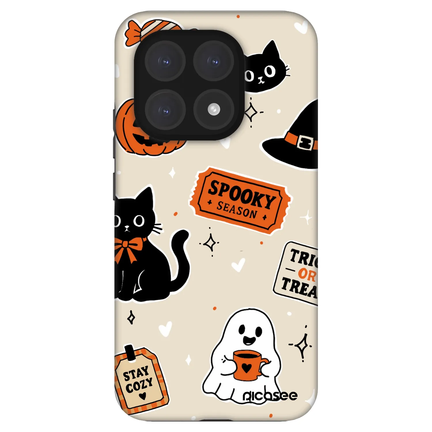 Picasee Fashion Case für Xiaomi 15T - Halloween stickers