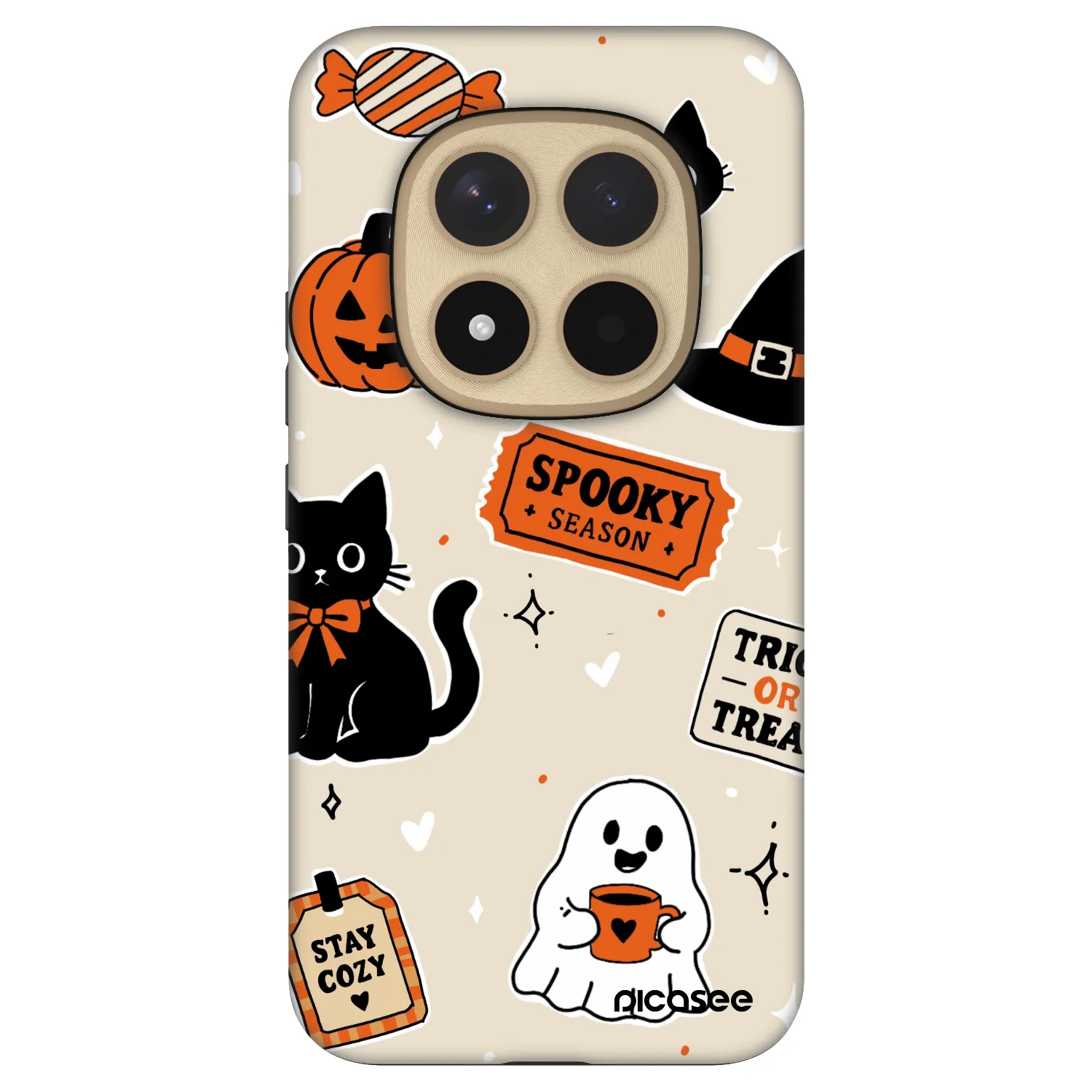 Picasee Fashion Case für Xiaomi Redmi Note 15 Pro+ - Halloween stickers