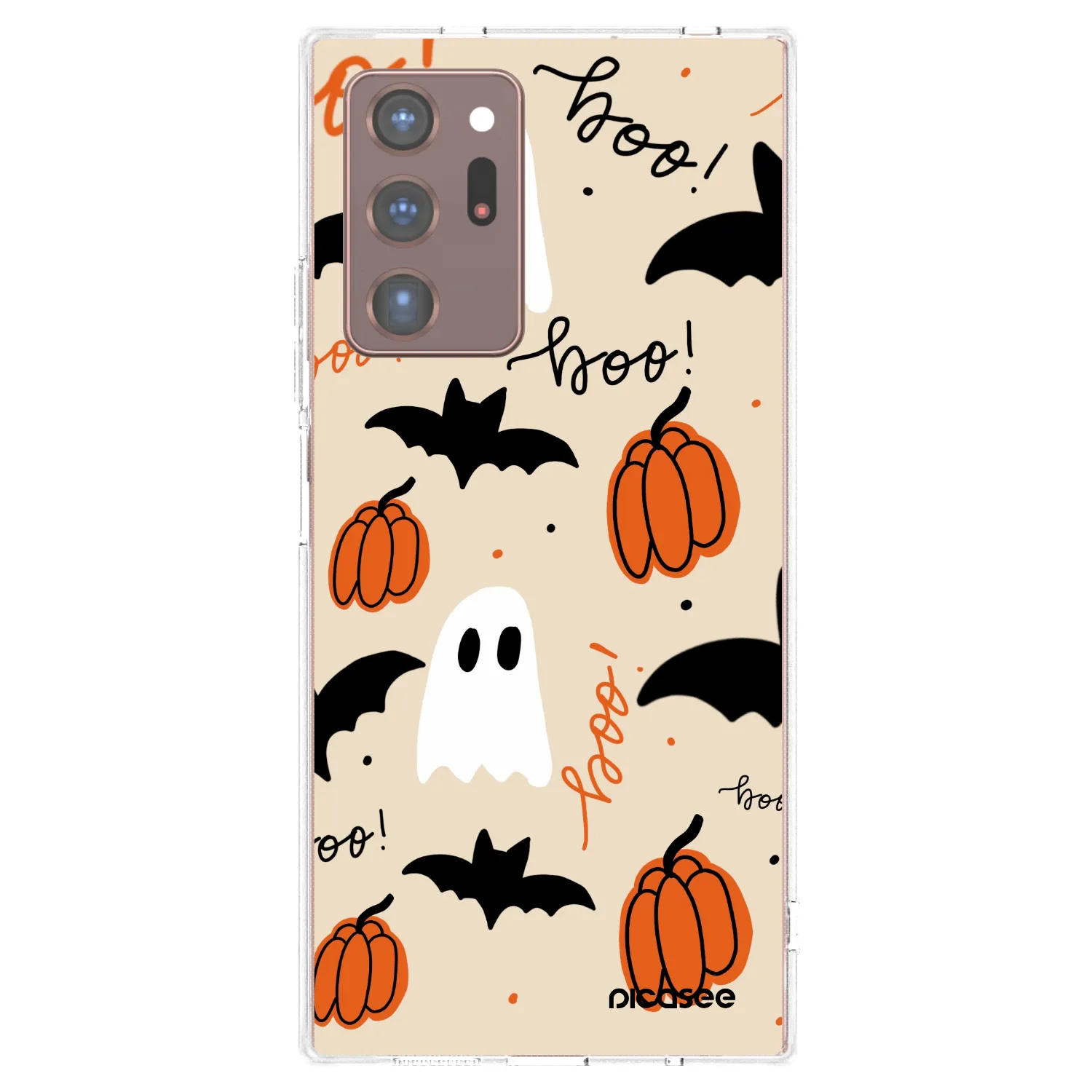 Picasee Samsung Galaxy Note 20 Ultra Hülle - Transparentes Silikon - Halloween 26