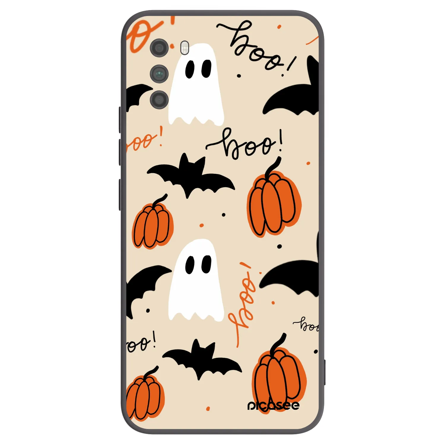 Picasee Xiaomi Poco M3 Hülle - Schwarzes Silikon - Halloween 26