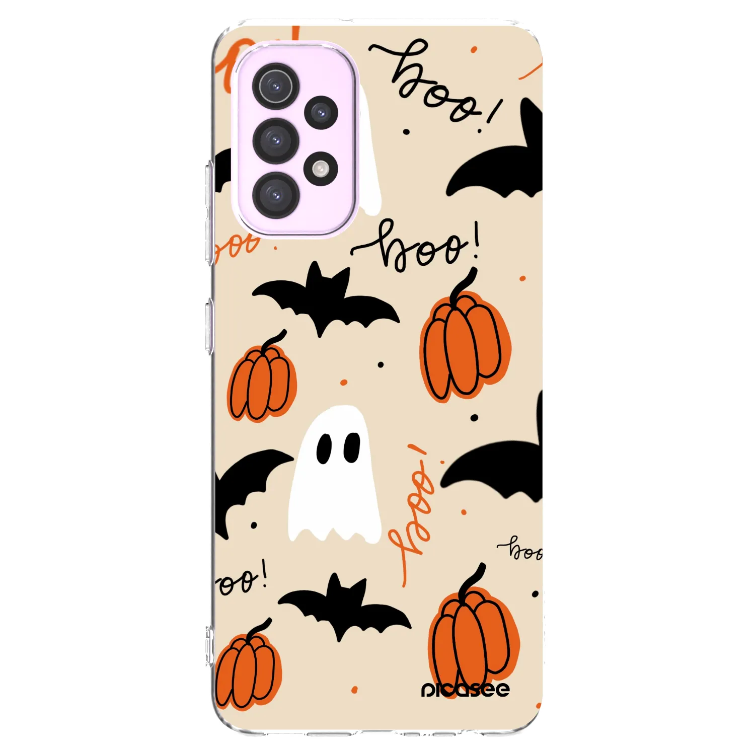 Picasee Samsung Galaxy A32 5G A326B Hülle - Transparentes Silikon - Halloween 26