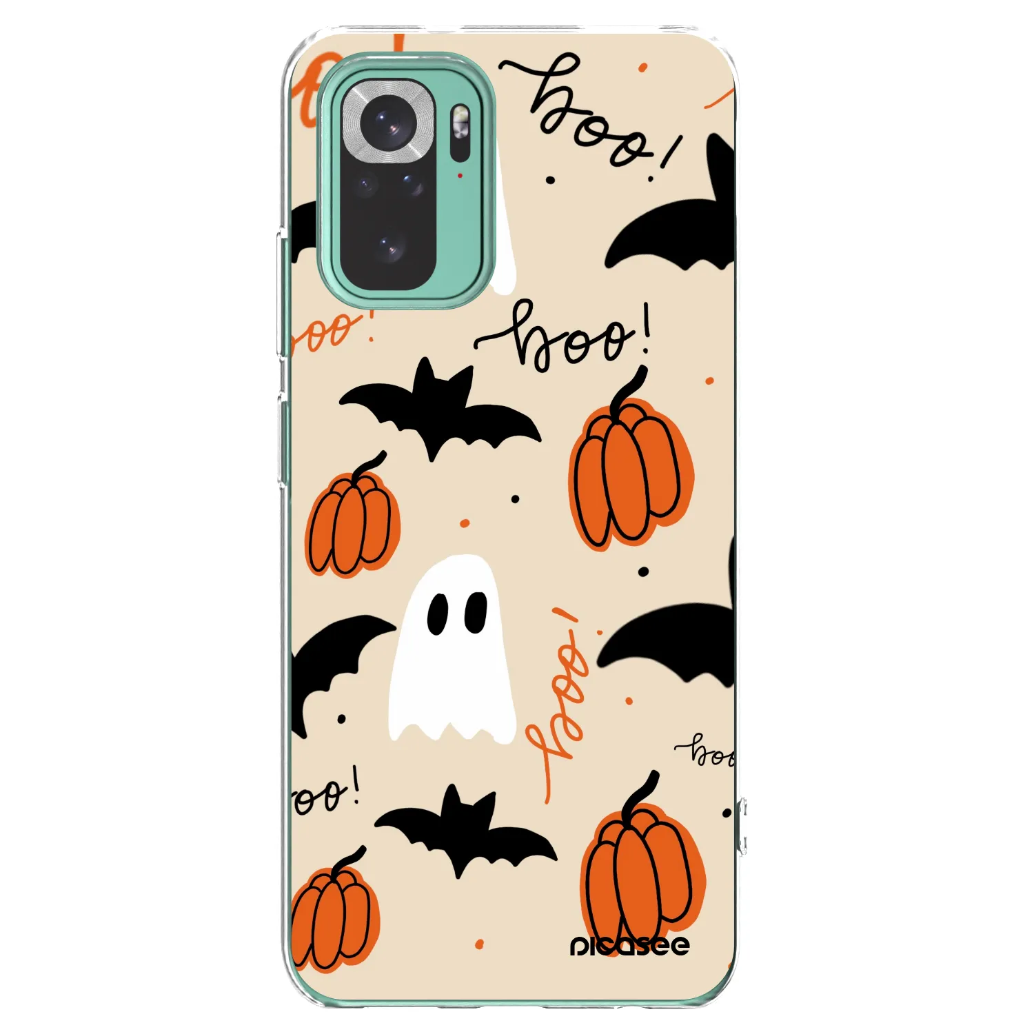 Picasee Xiaomi Redmi Note 10 Pro Hülle - Transparentes Silikon - Halloween 26