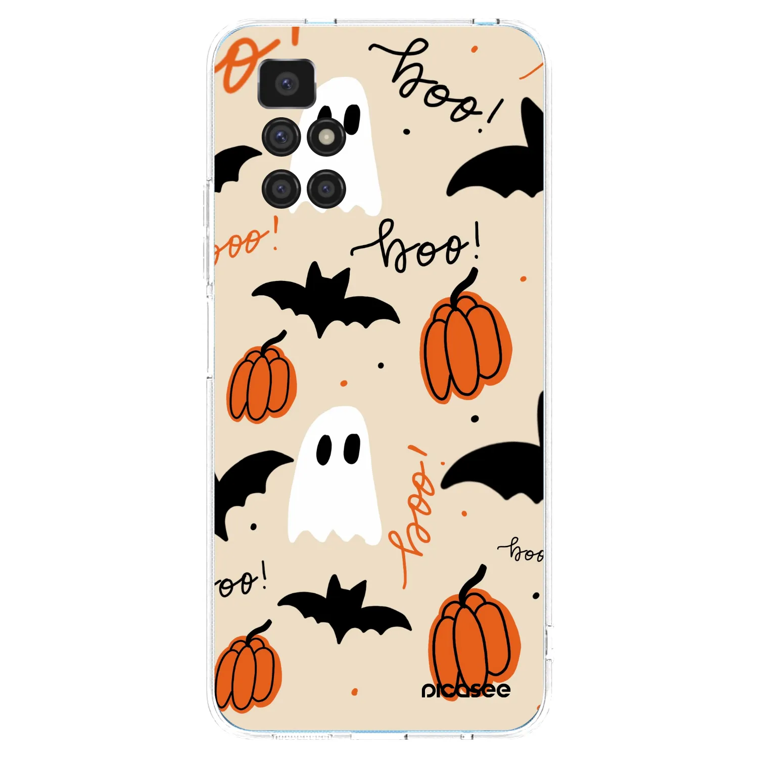 Picasee Xiaomi Redmi 10 Hülle - Transparentes Silikon - Halloween 26