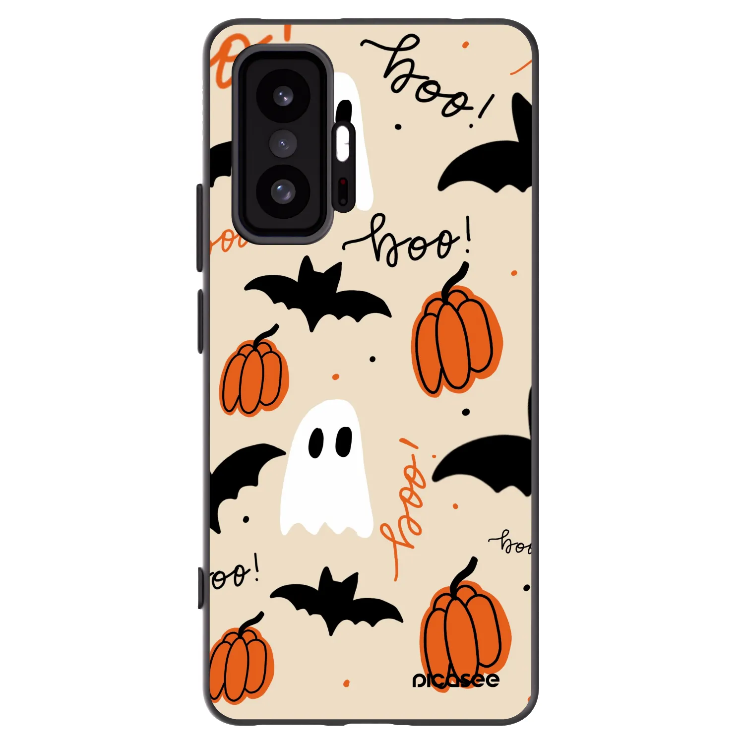 Picasee Xiaomi 11T Hülle - Schwarzes Silikon - Halloween 26