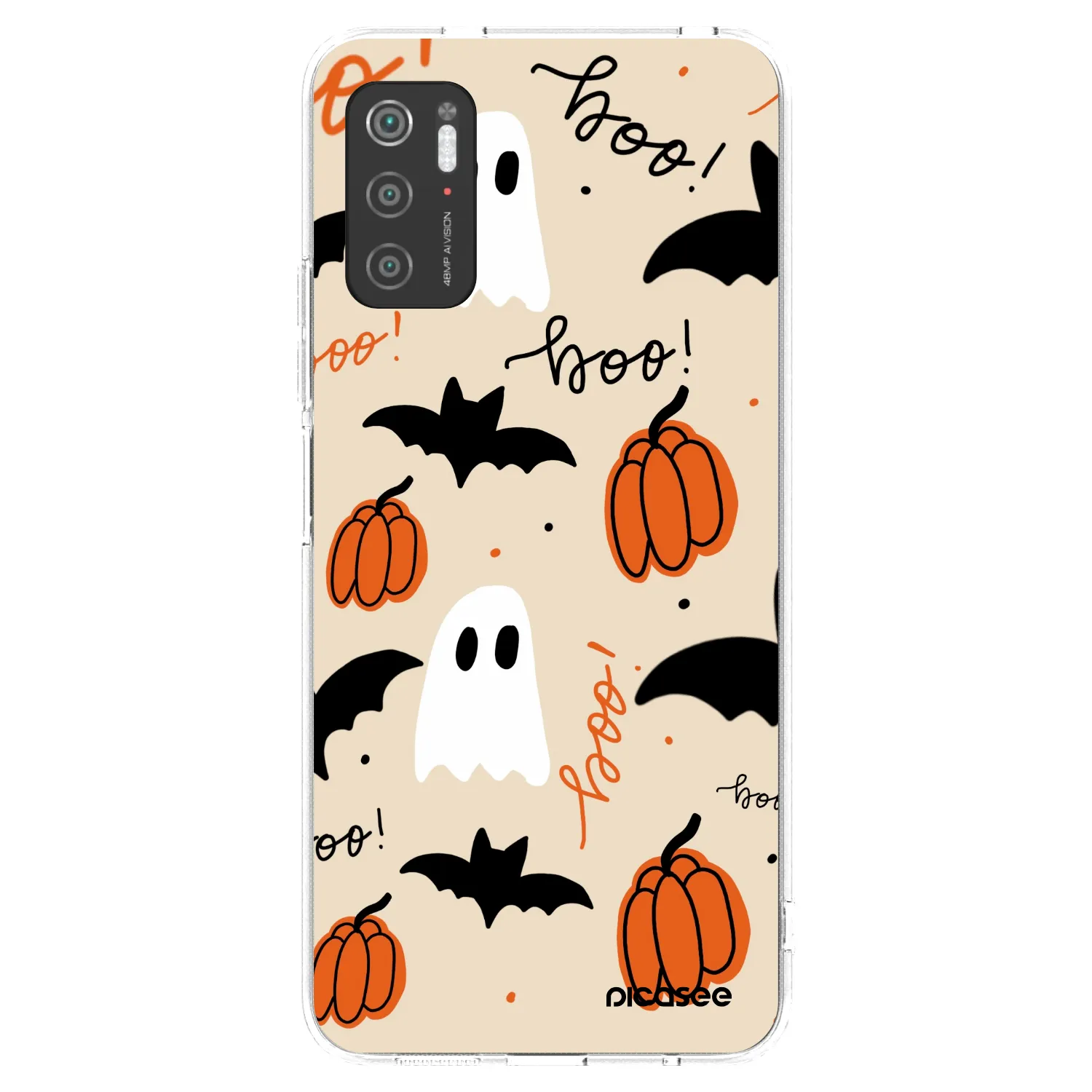 Picasee Xiaomi Poco M3 Pro 5G Hülle - Transparentes Silikon - Halloween 26