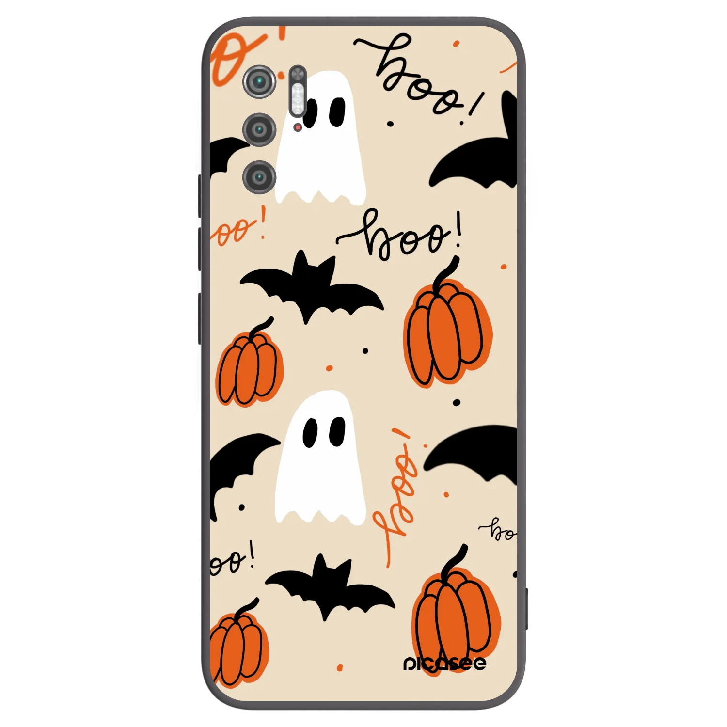 Picasee Xiaomi Poco M3 Pro 5G Hülle - Schwarzes Silikon - Halloween 26