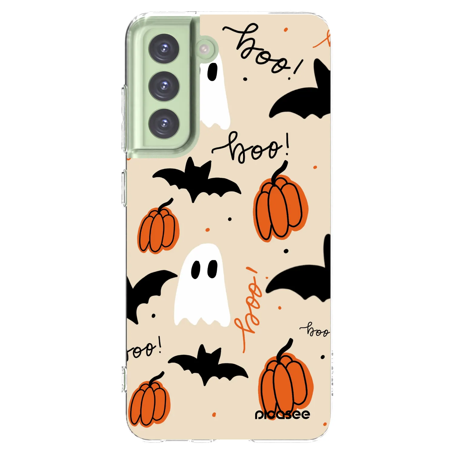 Picasee Samsung Galaxy S21 FE 5G Hülle - Transparentes Silikon - Halloween 26