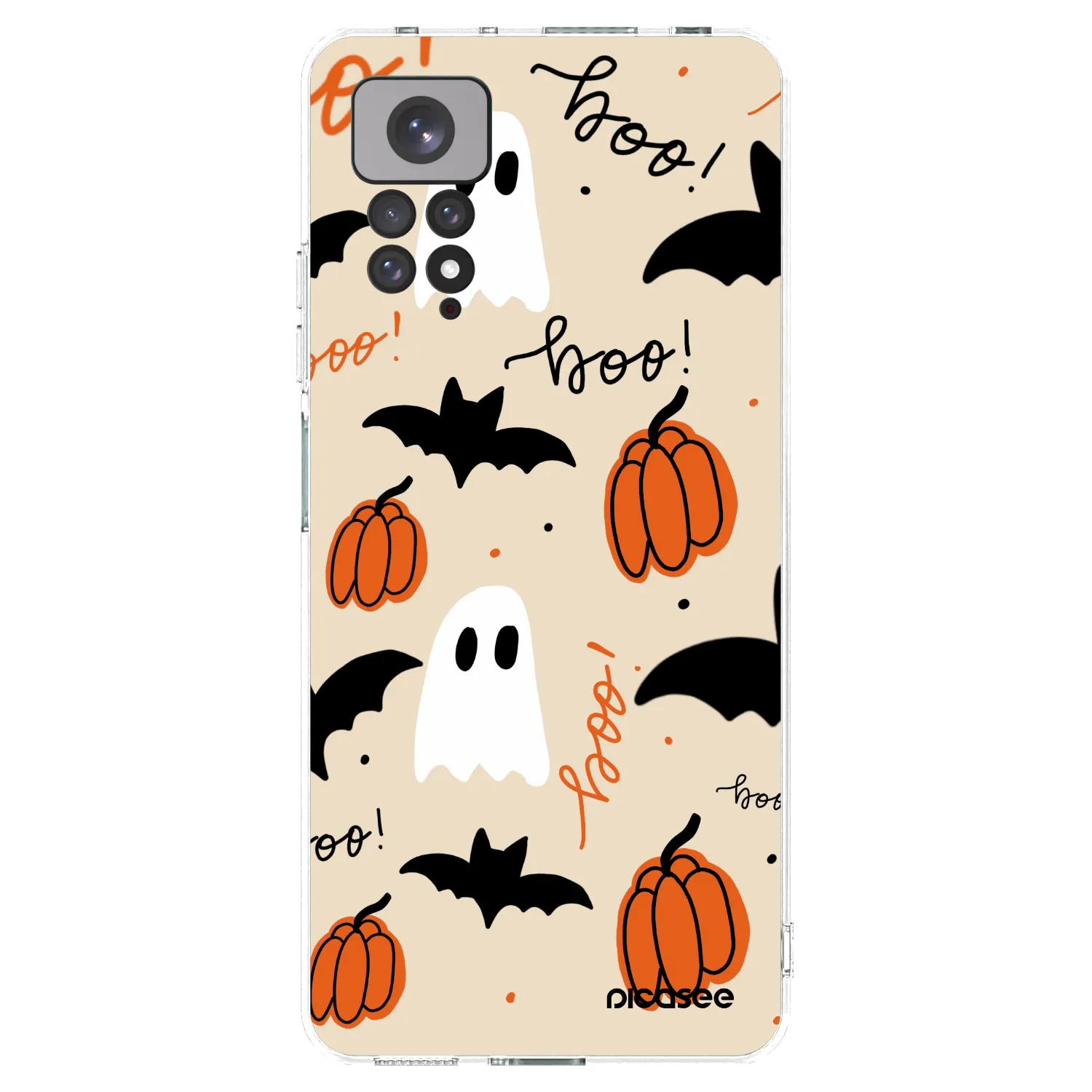 Picasee Xiaomi Redmi Note 11S 4G Hülle - Transparentes Silikon - Halloween 26