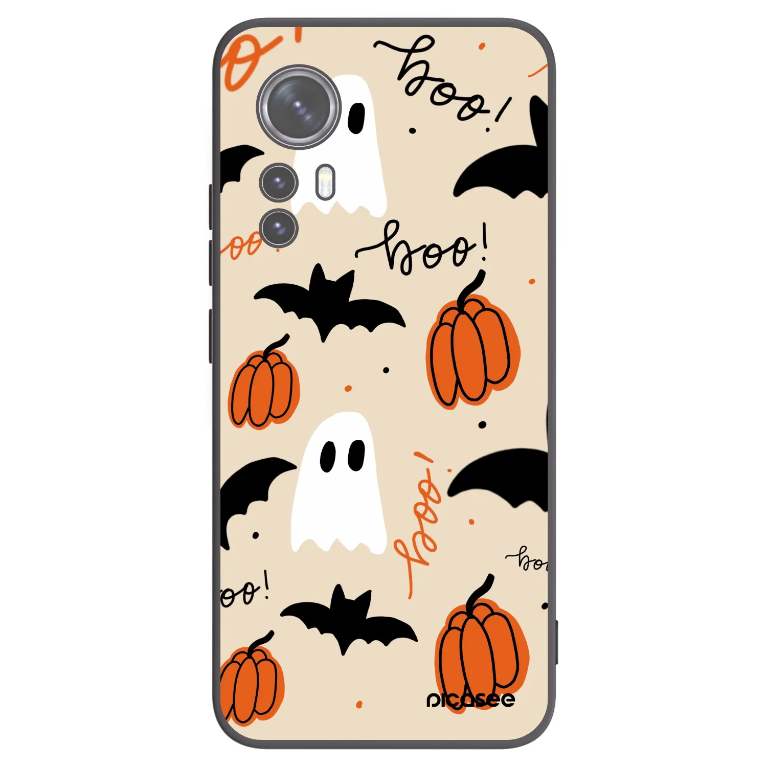 Picasee Xiaomi 12X Hülle - Schwarzes Silikon - Halloween 26