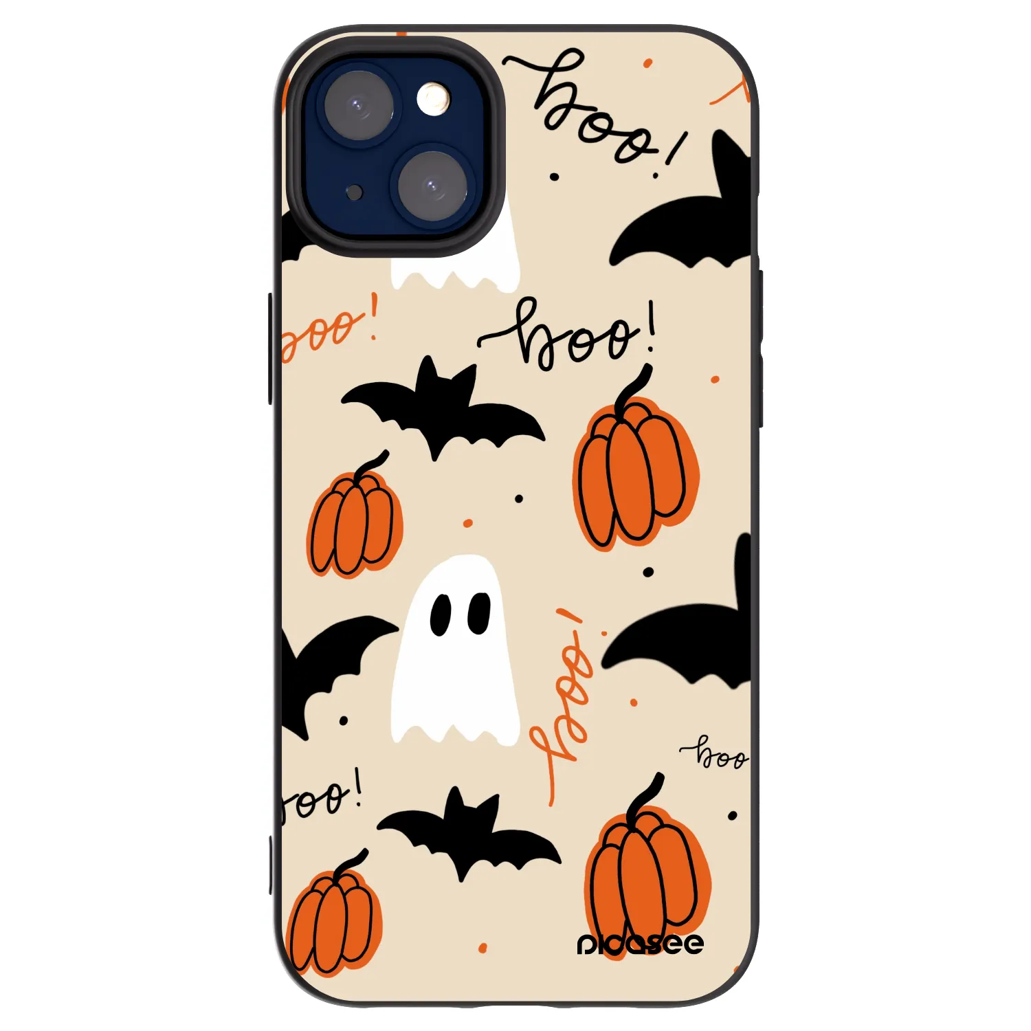 Picasee Apple iPhone 14 Plus Hülle - Schwarzes Silikon - Halloween 26