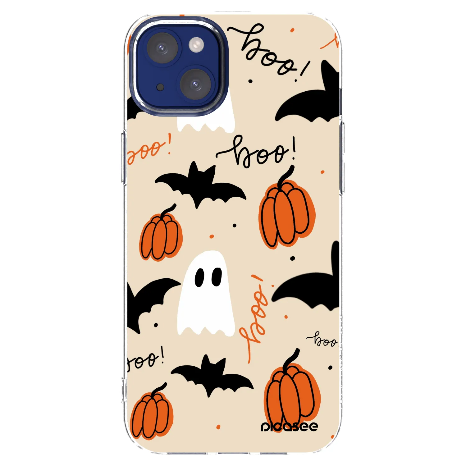 Picasee Apple iPhone 14 Plus Hülle - Transparentes Silikon - Halloween 26