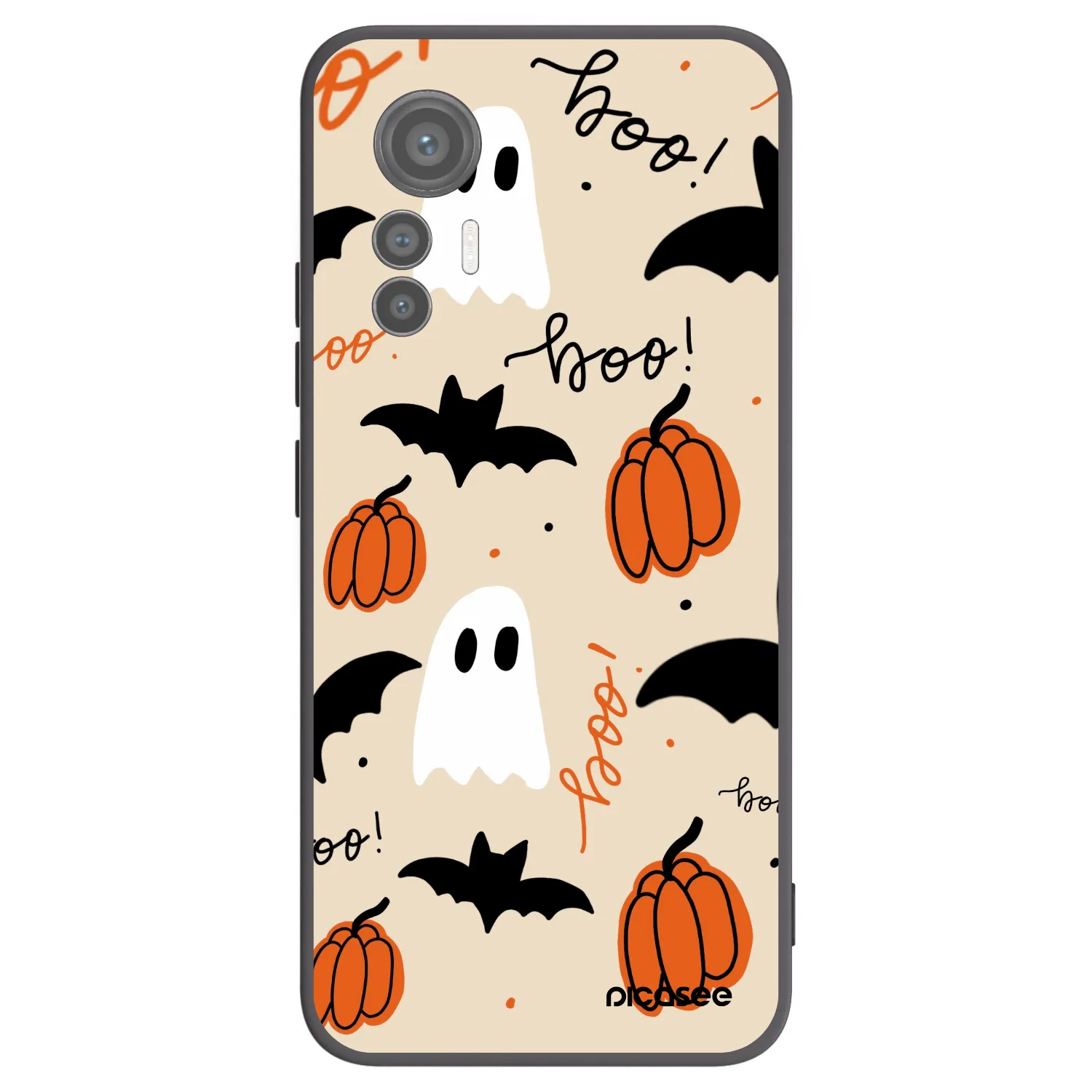 Picasee Xiaomi 12 Lite Hülle - Schwarzes Silikon - Halloween 26