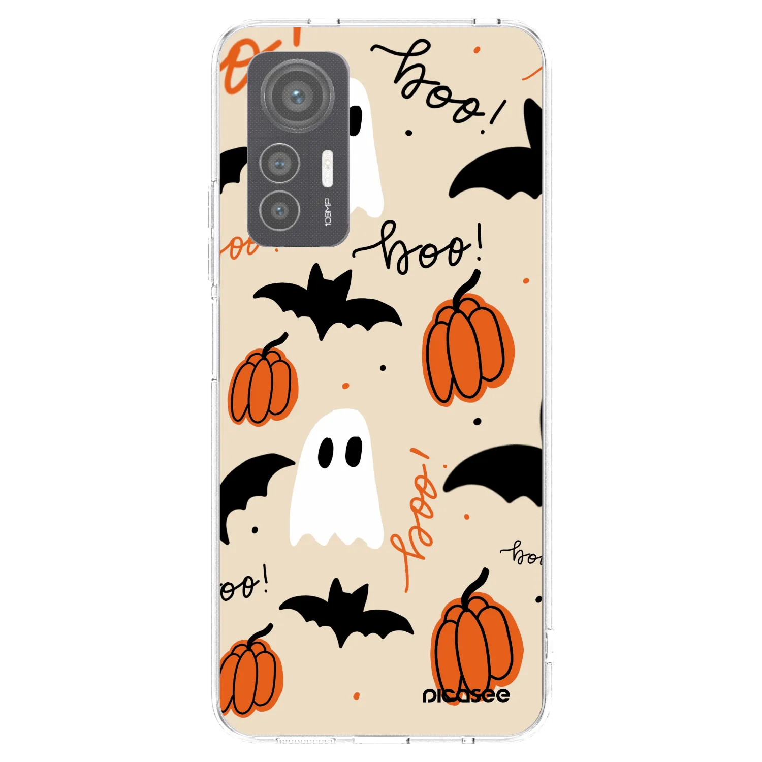 Picasee Xiaomi 12 Lite Hülle - Transparentes Silikon - Halloween 26