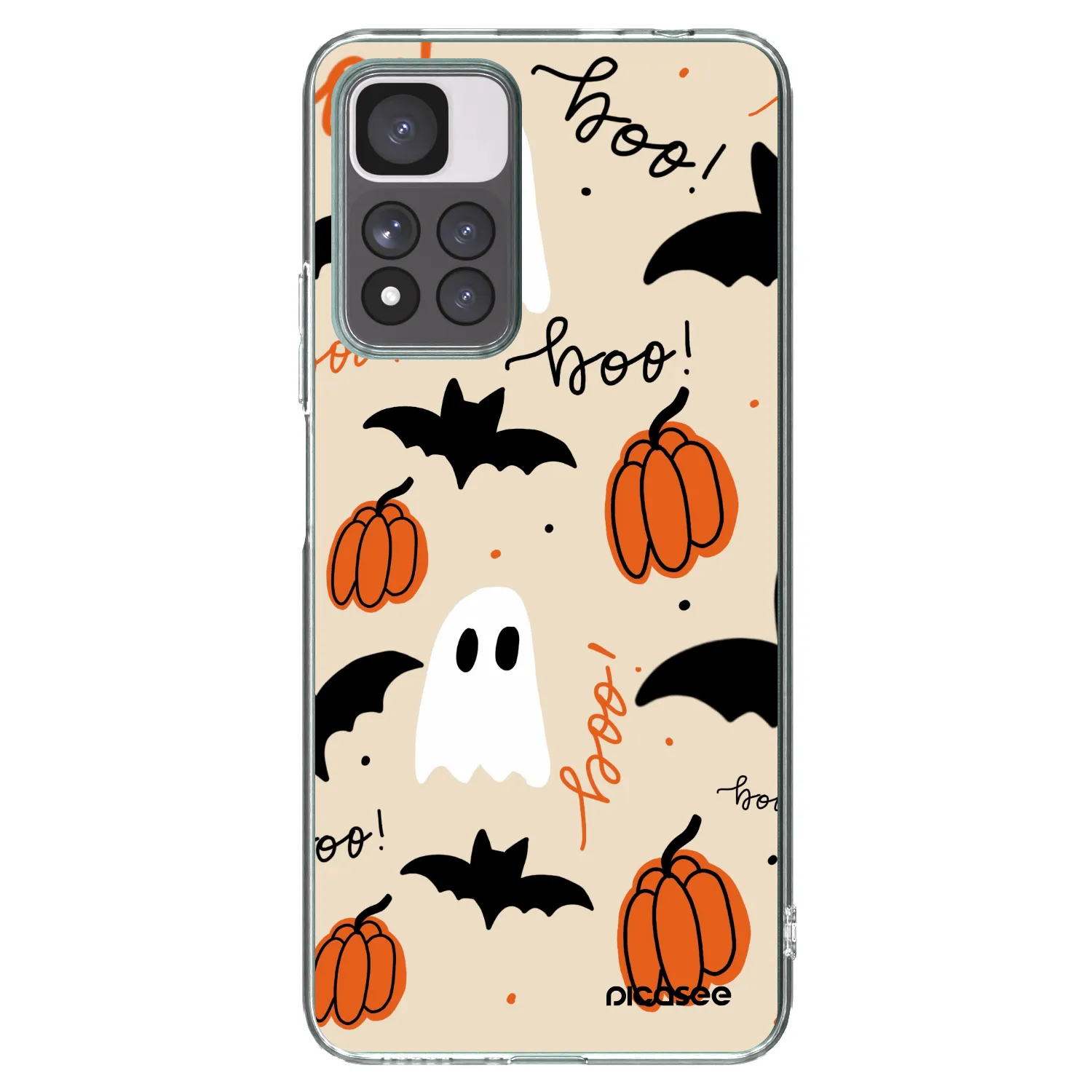Picasee Xiaomi Redmi Note 11 Pro+ 5G Hülle - Transparentes Silikon - Halloween 26