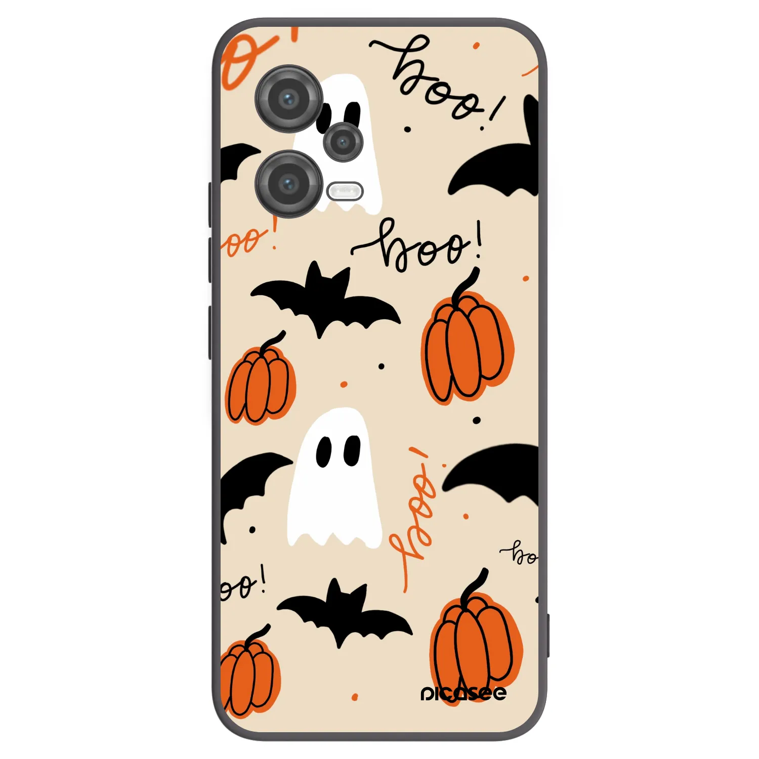 Picasee Xiaomi Poco X5 Hülle - Schwarzes Silikon - Halloween 26