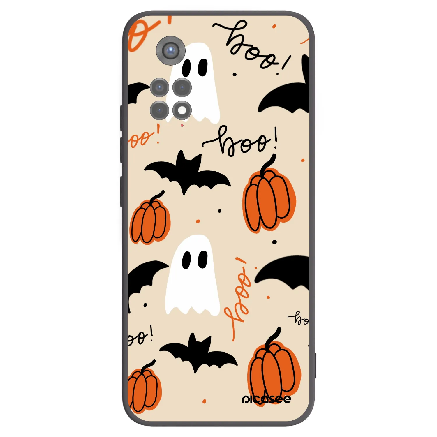 Picasee Xiaomi Redmi Note 11S 5G Hülle - Schwarzes Silikon - Halloween 26