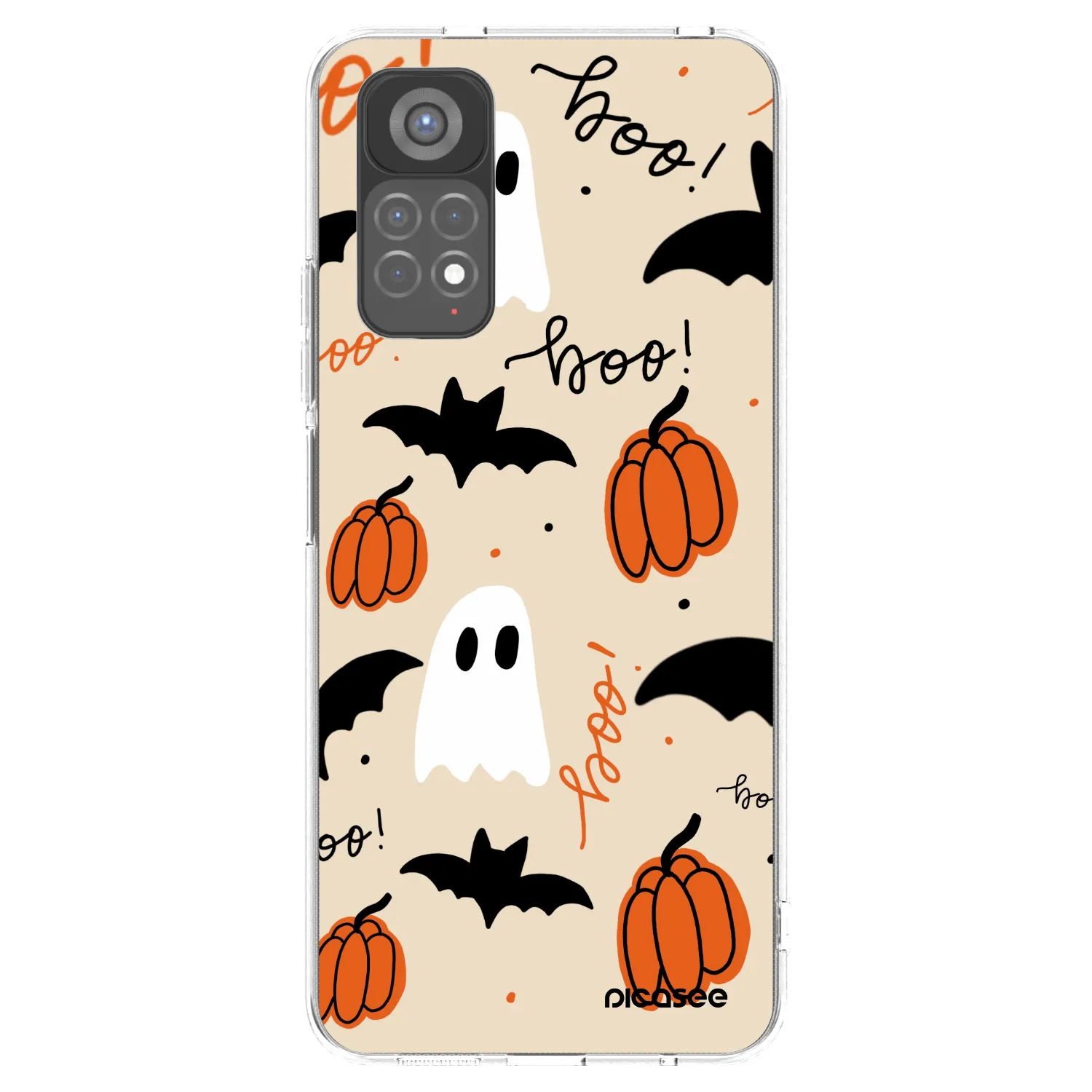 Picasee Xiaomi Redmi Note 11S 5G Hülle - Transparentes Silikon - Halloween 26