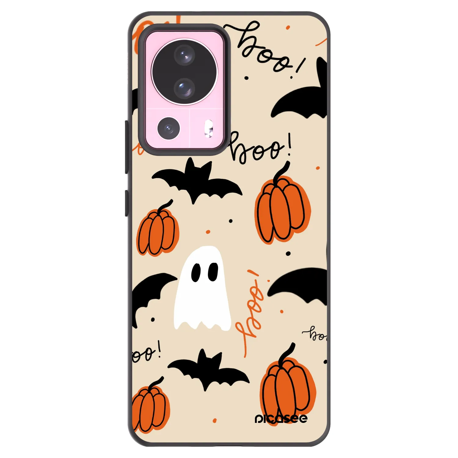 Picasee Xiaomi 13 Lite Hülle - Schwarzes Silikon - Halloween 26