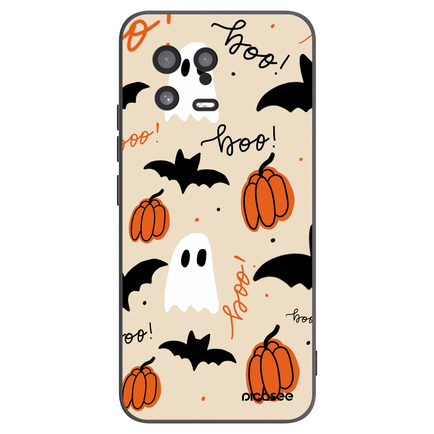 Picasee Xiaomi 13 Hülle - Schwarzes Silikon - Halloween 26