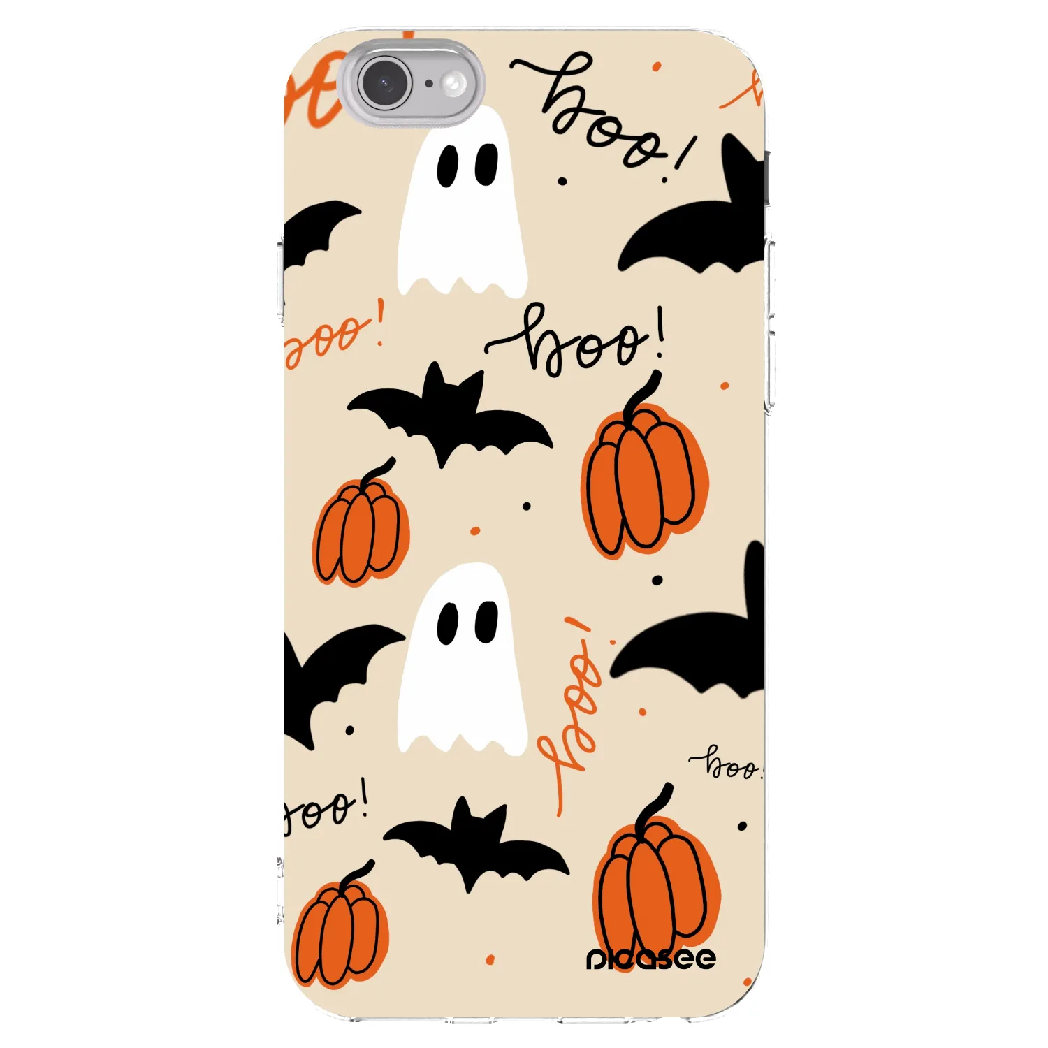 Picasee Apple iPhone 6/6S Hülle - Transparentes Silikon - Halloween 26