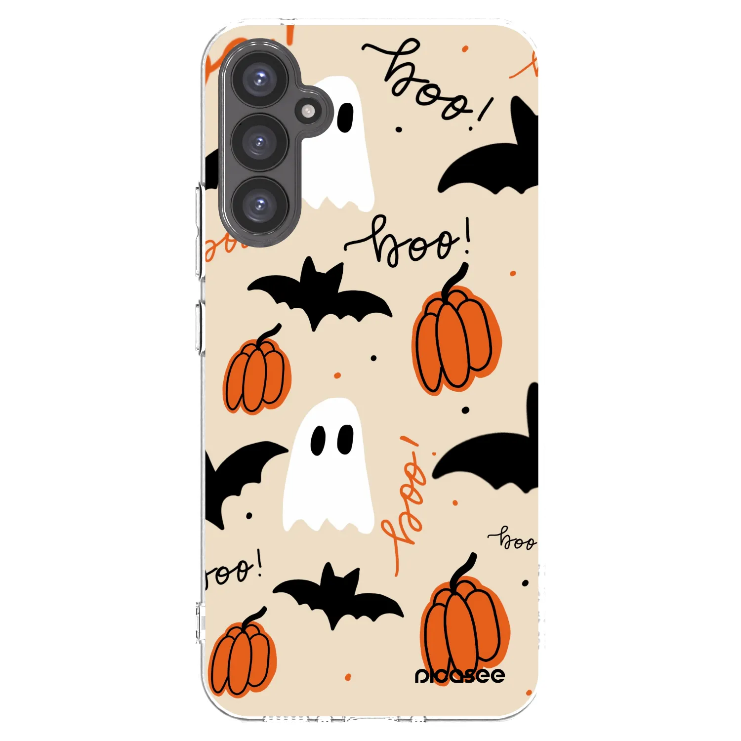 Picasee Samsung Galaxy A34 5G A346B Hülle - Transparentes Silikon - Halloween 26