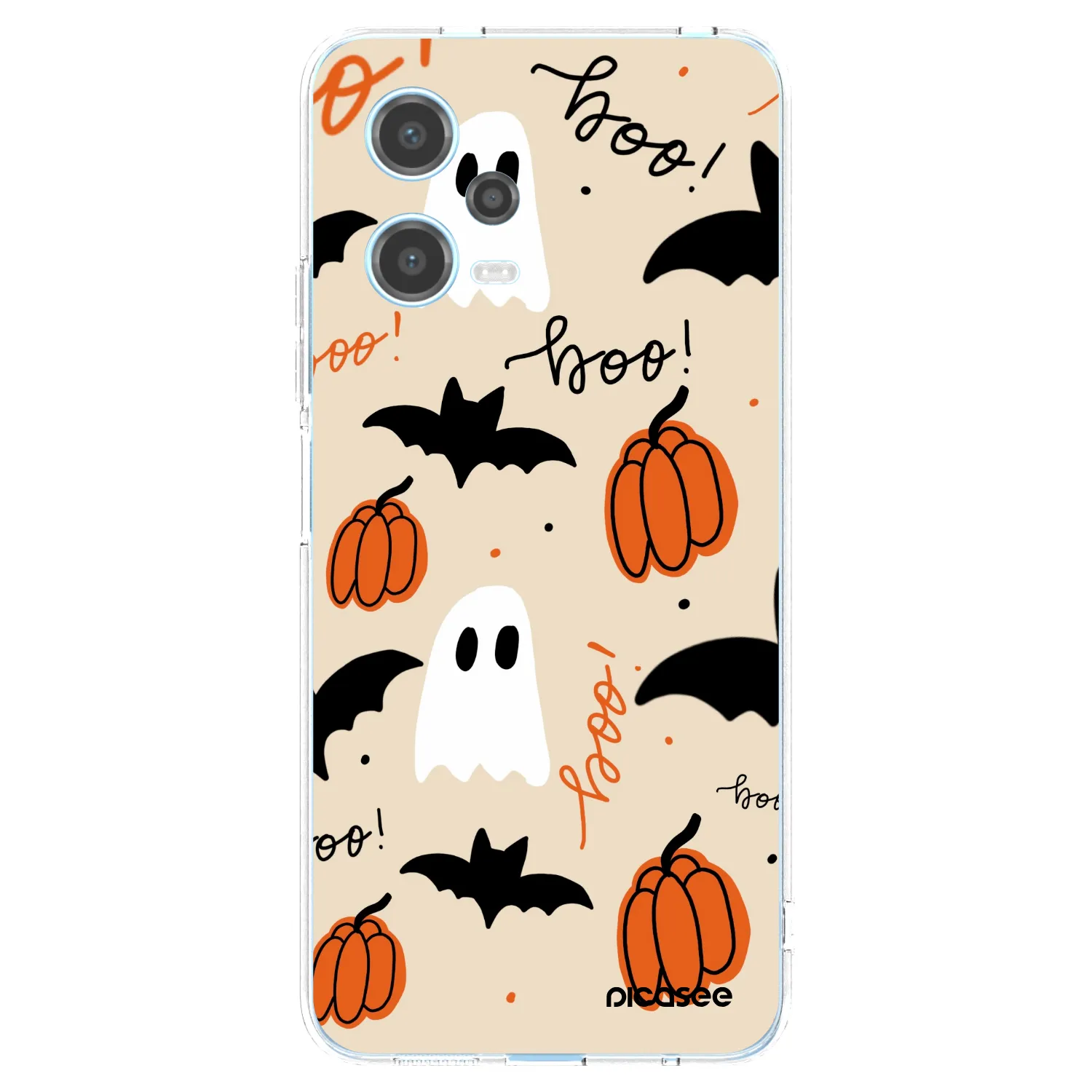Picasee Xiaomi Redmi Note 12 5G Hülle - Transparentes Silikon - Halloween 26