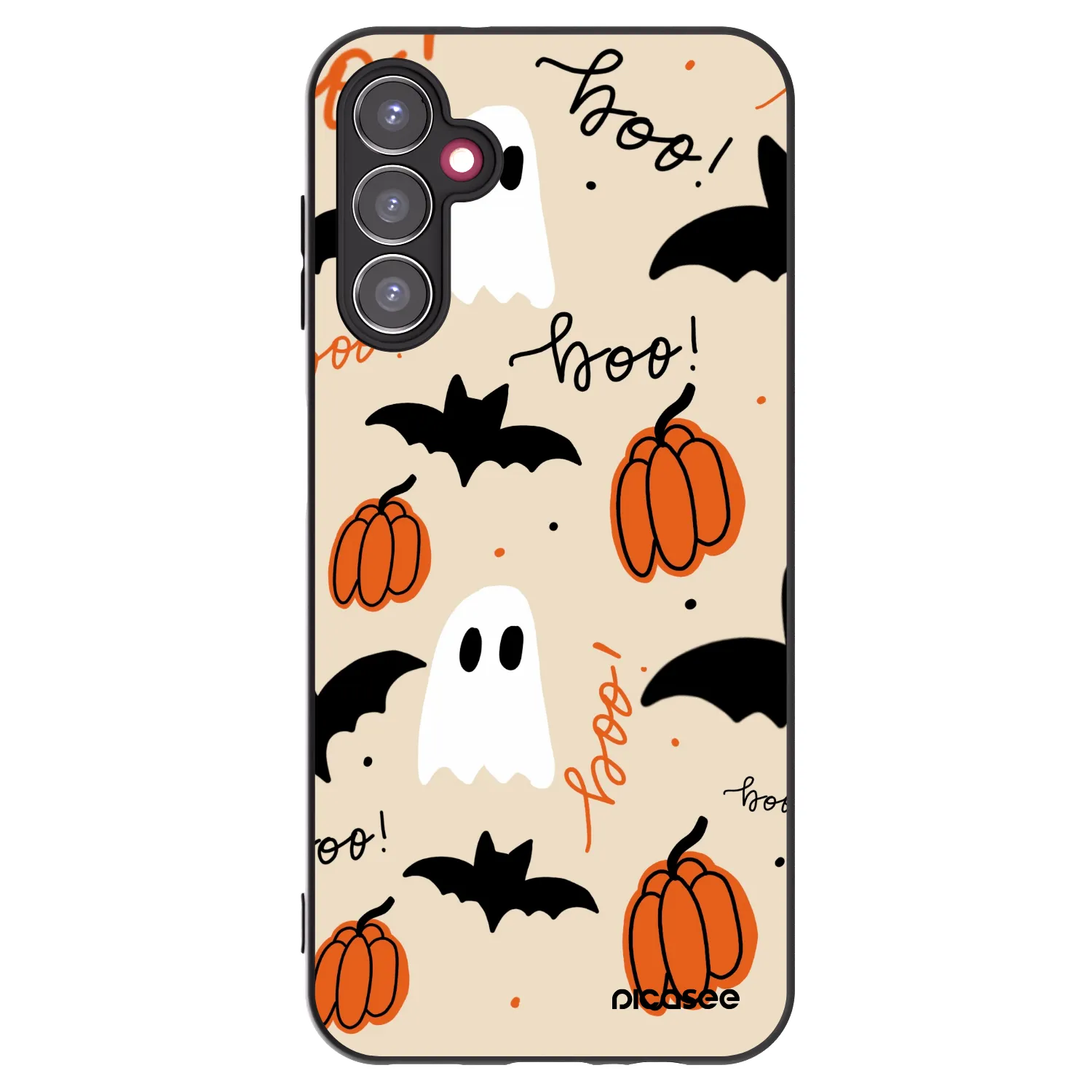 Picasee Samsung Galaxy A14 5G A146P Hülle - Schwarzes Silikon - Halloween 26