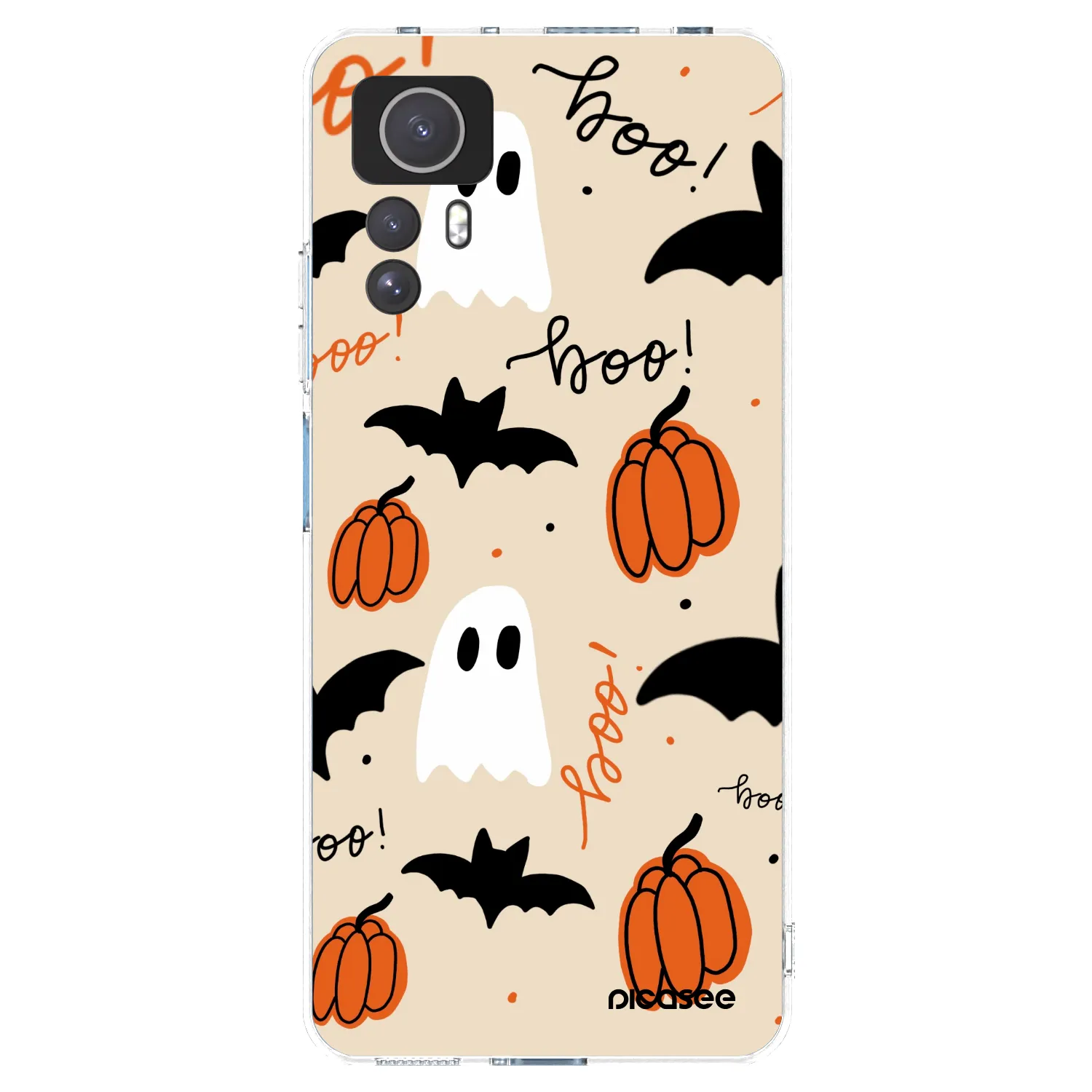 Picasee Xiaomi Redmi Note 12S Hülle - Transparentes Silikon - Halloween 26