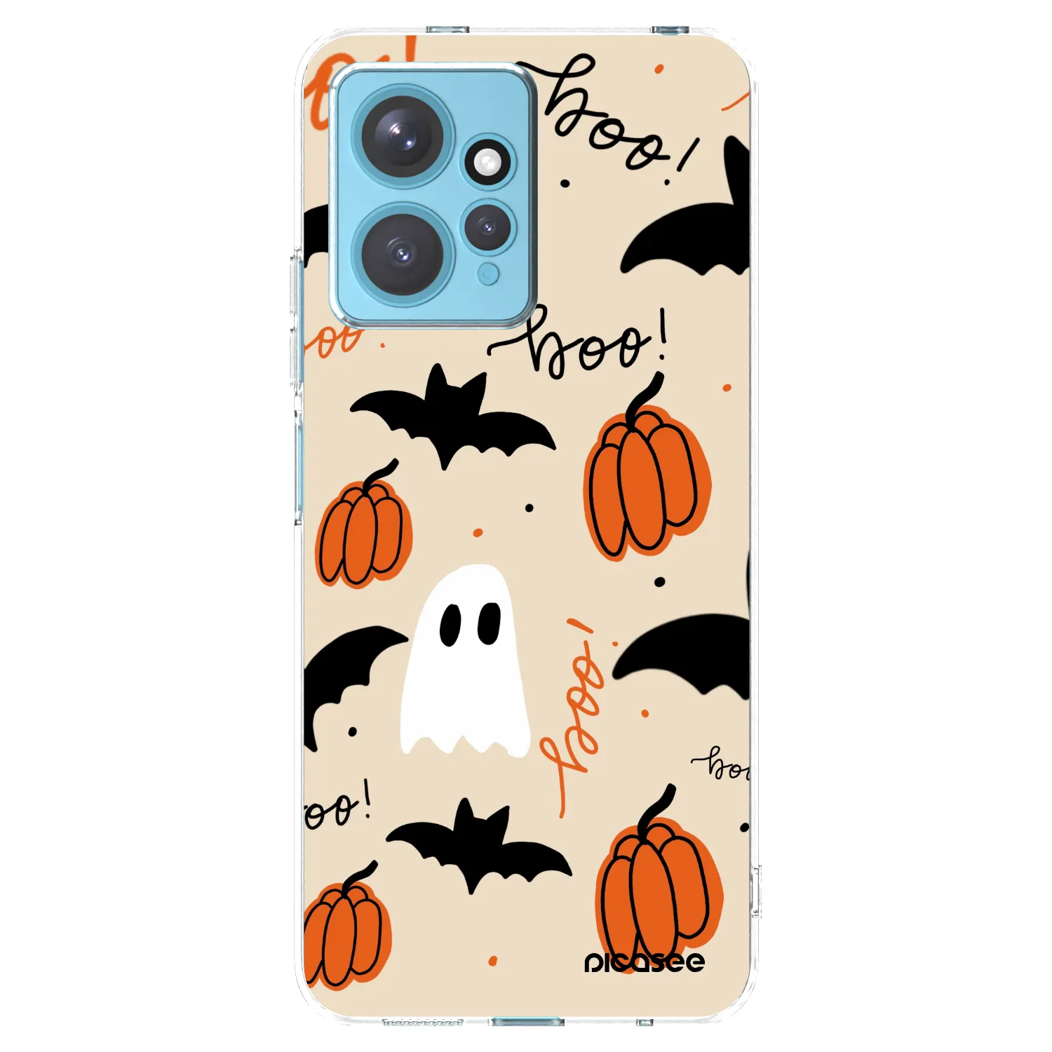 Picasee Xiaomi Redmi Note 12 4G Hülle - Transparentes Silikon - Halloween 26